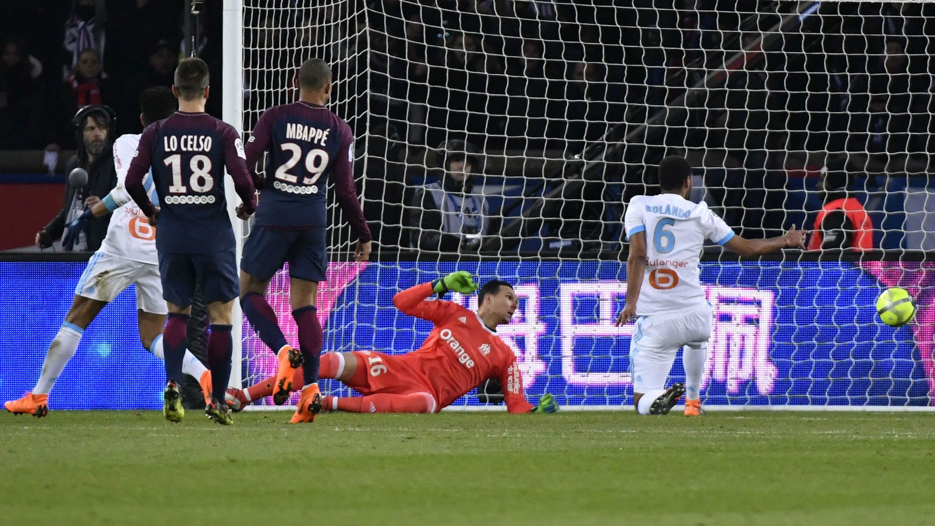 Rolando PSG Marseille Ligue 1 25022018