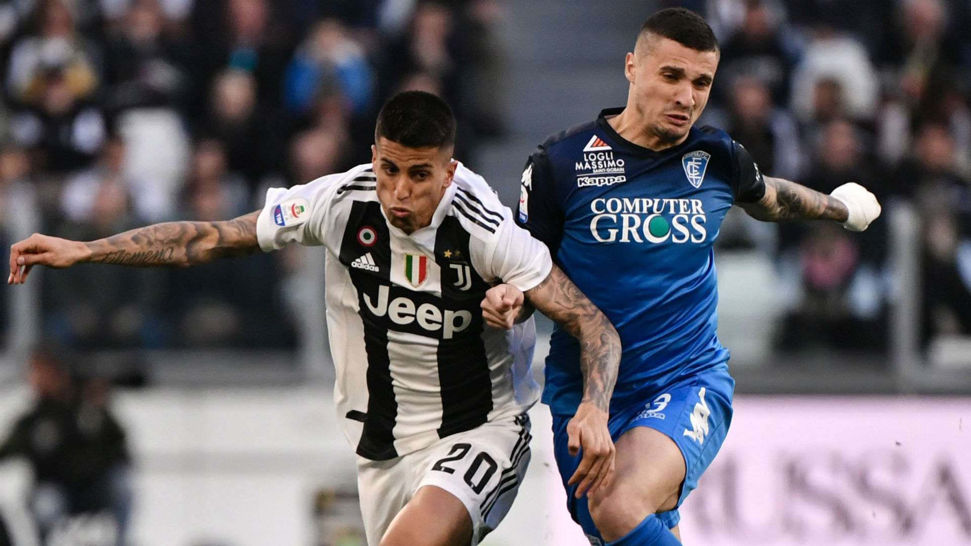 Cancelo Juventus Empoli Serie A