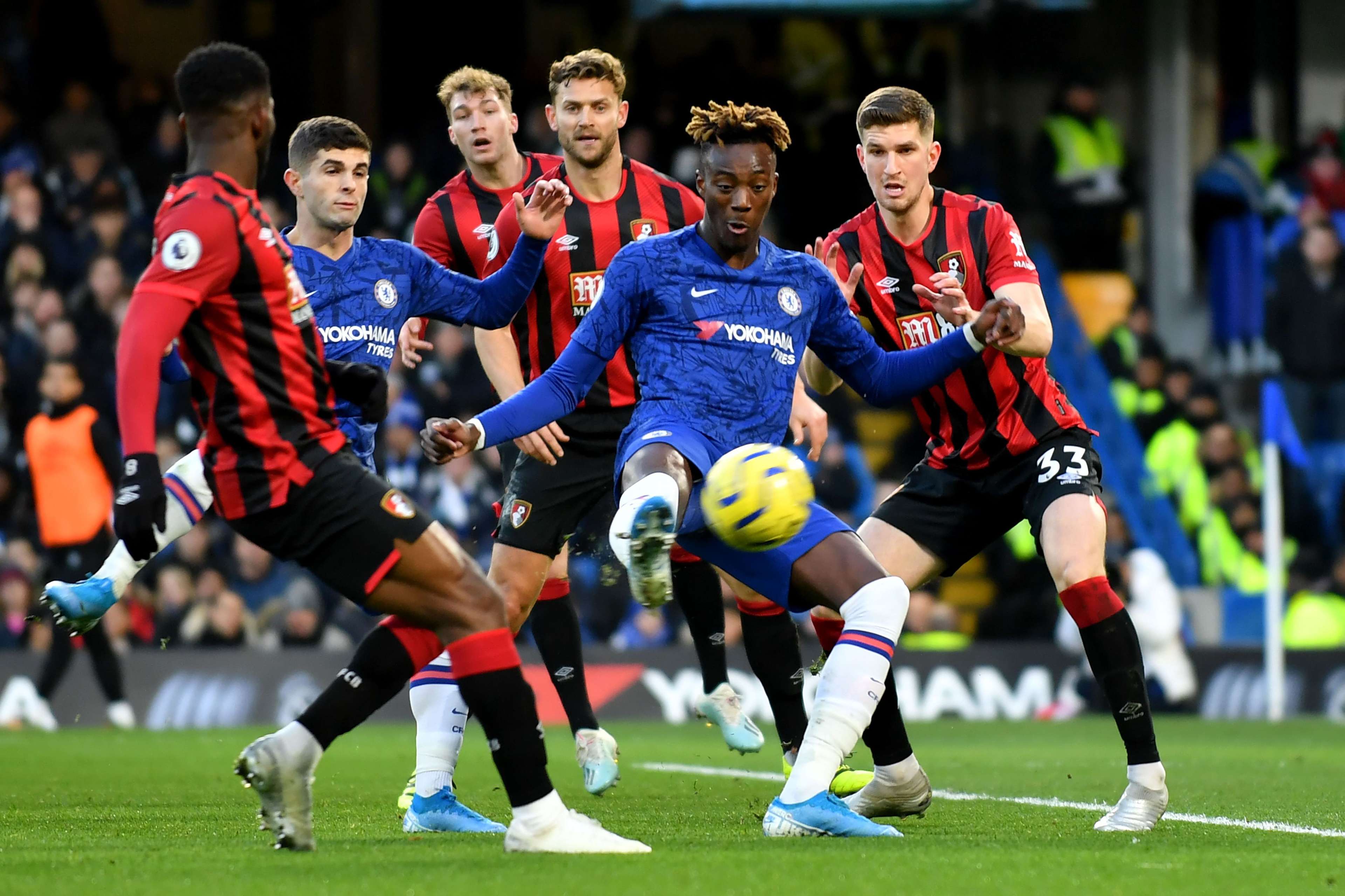 Tammy Abraham Chelsea Bournemouth