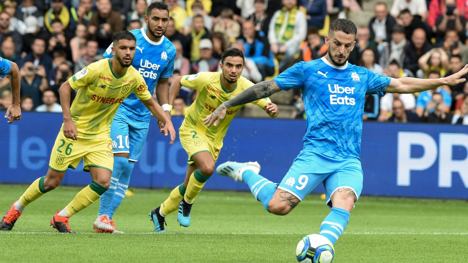 Dario Benedetto Nantes Marseille Ligue 1 17082019