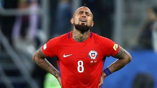 Arturo Vidal Chile fuera