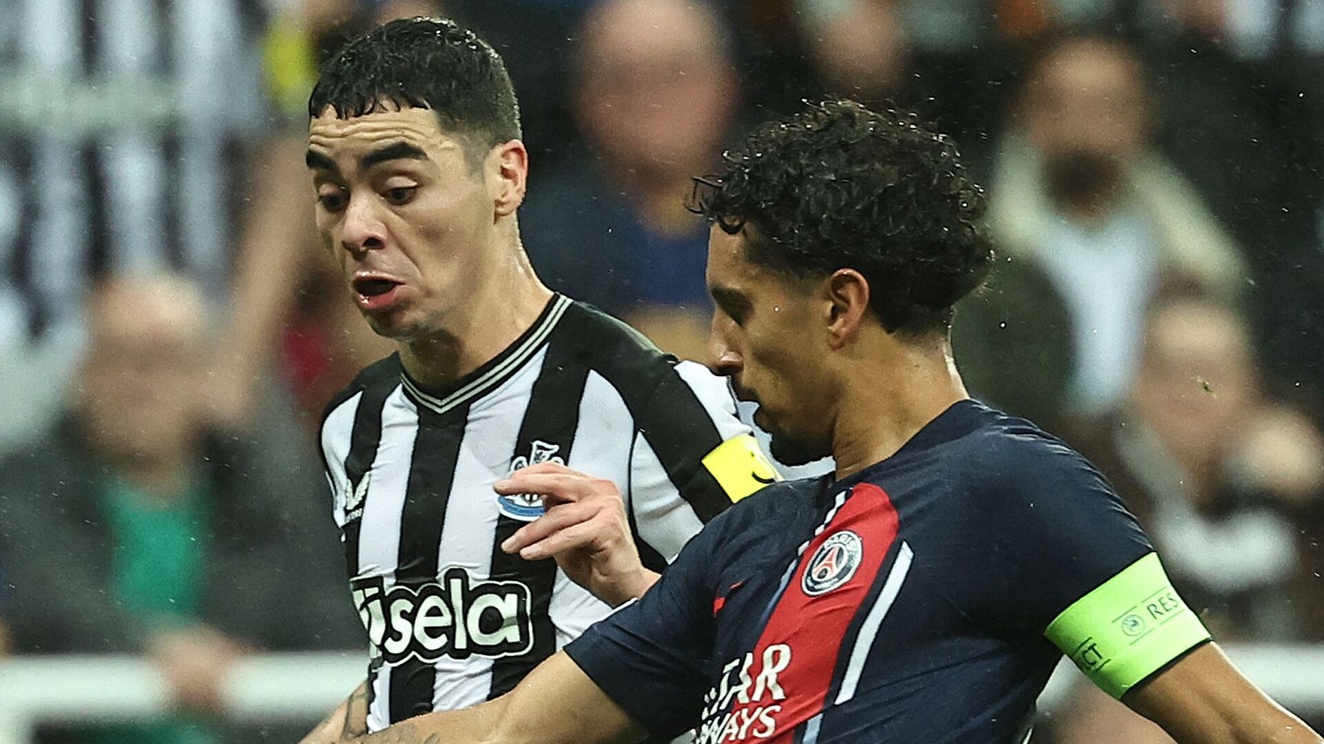 Marquinhos Newcastle PSG 04102023