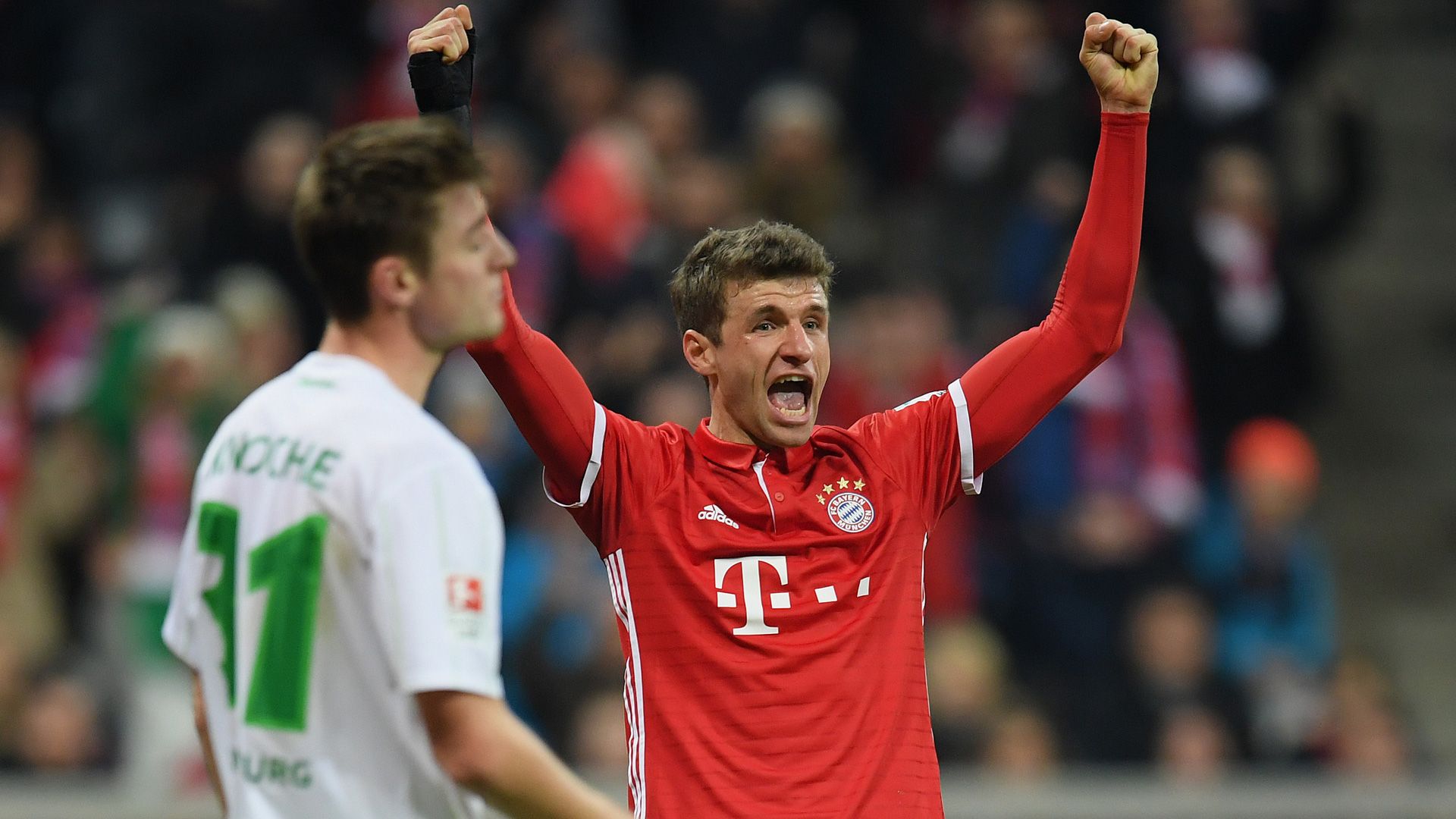 Thomas Müller Bayern Wolfsburg