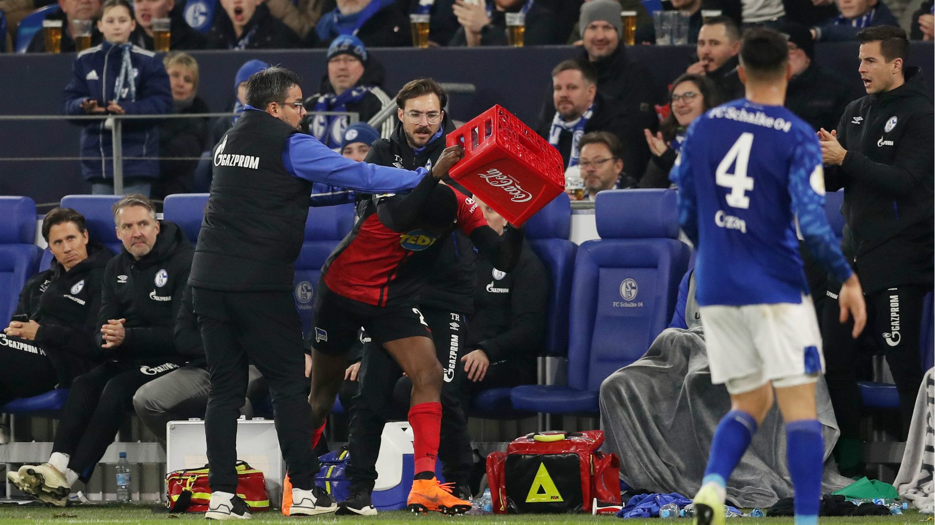 David Wagner Jordan Torunarigha Schalke 04 Hertha BSC DFB Pokal 2020