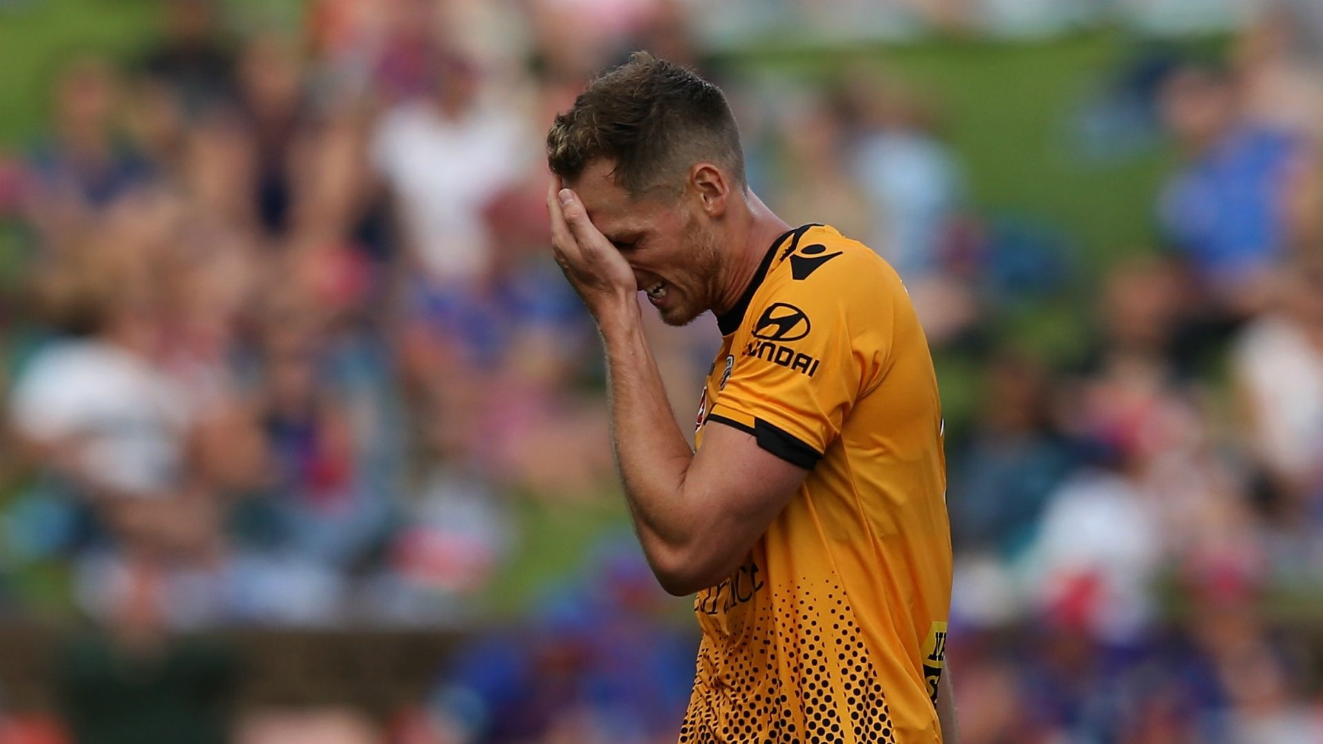 Rostyn Griffiths Newcastle Jets v Perth Glory A-League 15012017