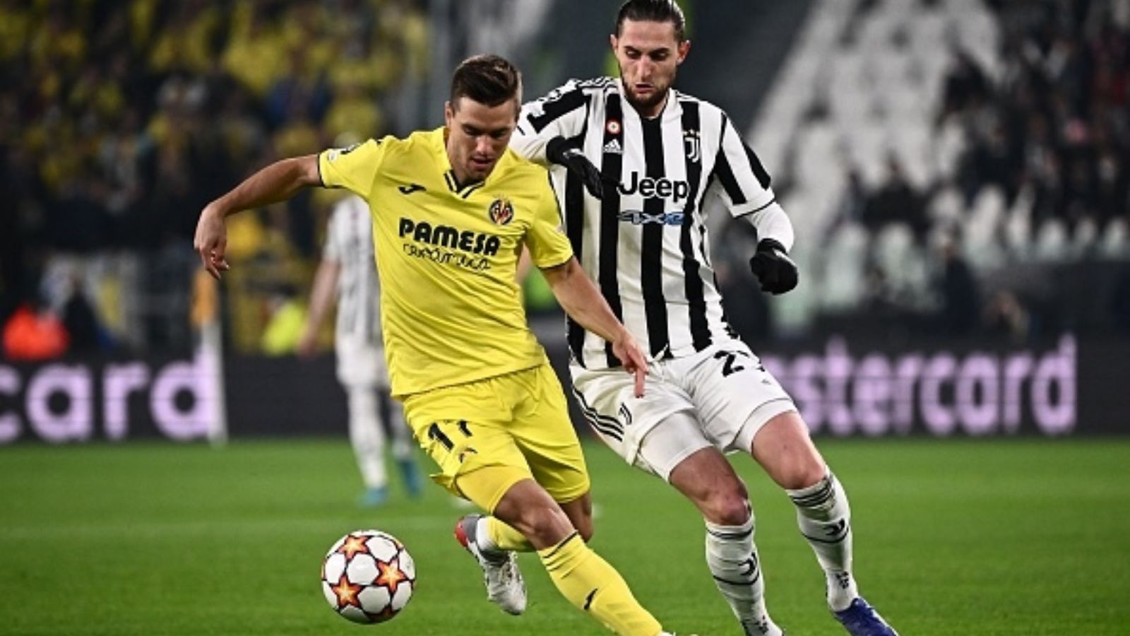 Juventus Villarreal Champions League 2021-2022