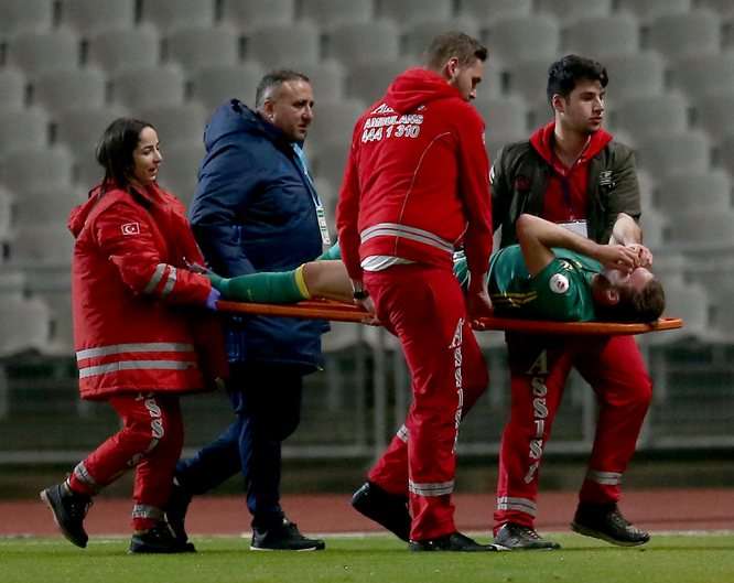 Yigithan Guveli injured Fenerbahe Istanbulspor 01162018