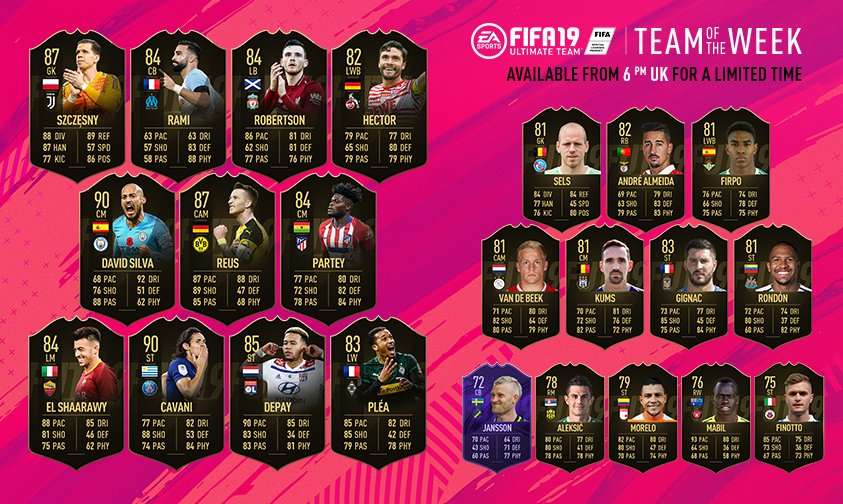 FIFA 19 TOTW 9