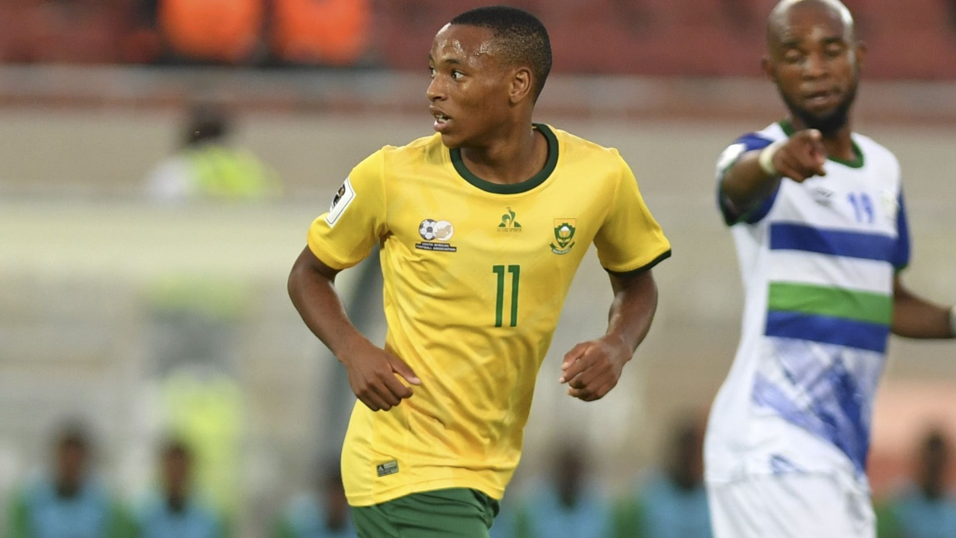 Relebohile Mofokeng, Bafana Bafana