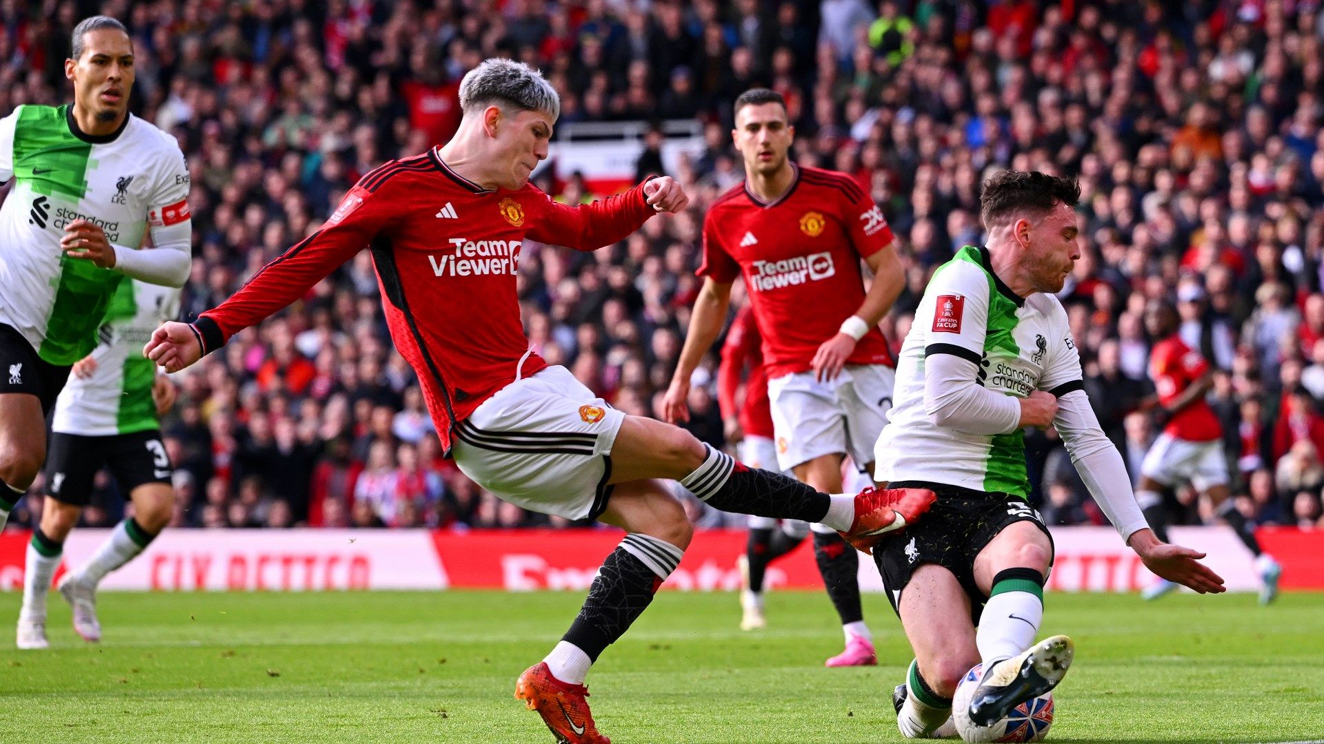 Alejandro Garnacho Manchester United 2023-24