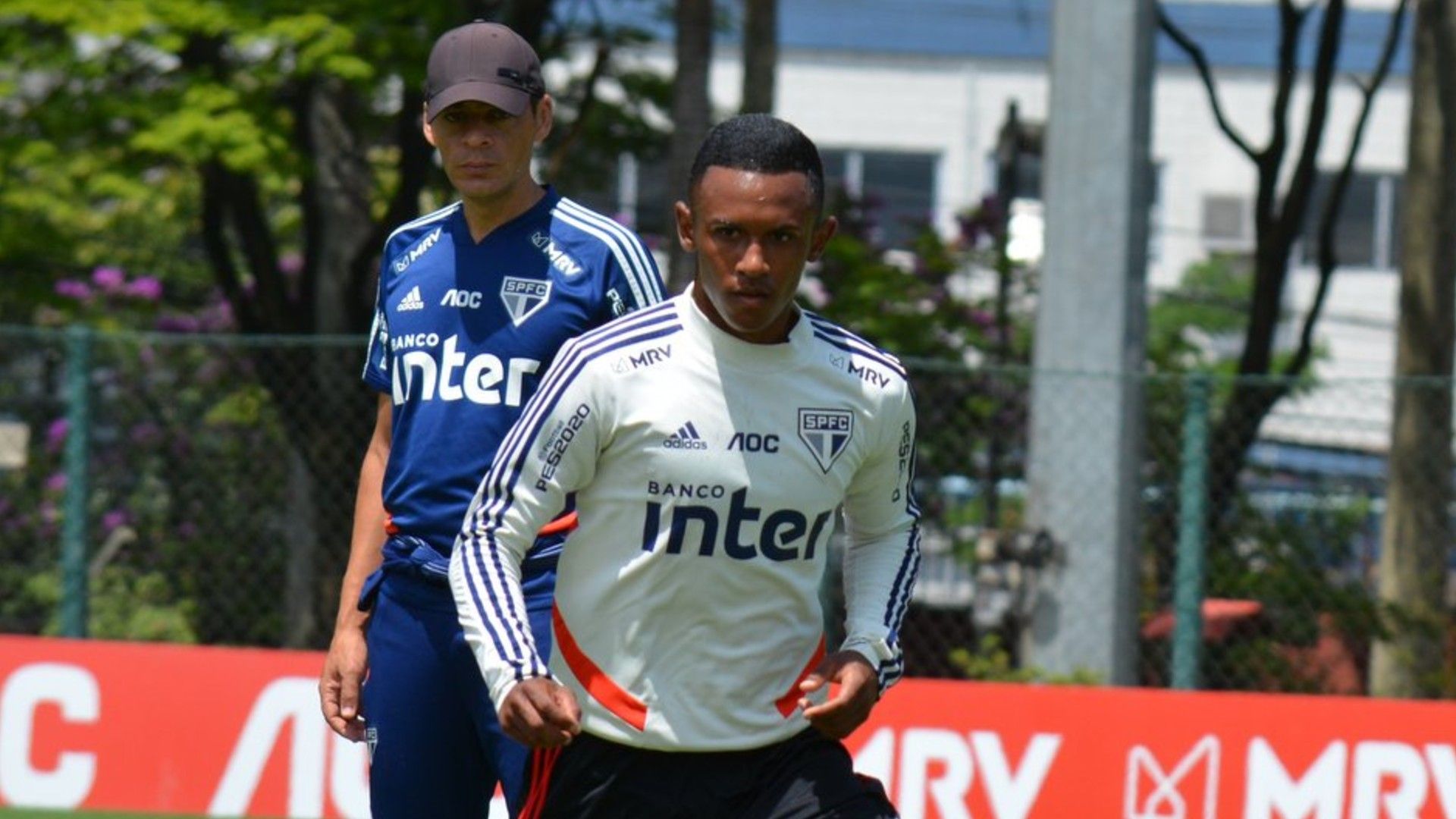 Welington São Paulo treino 24 02 2021