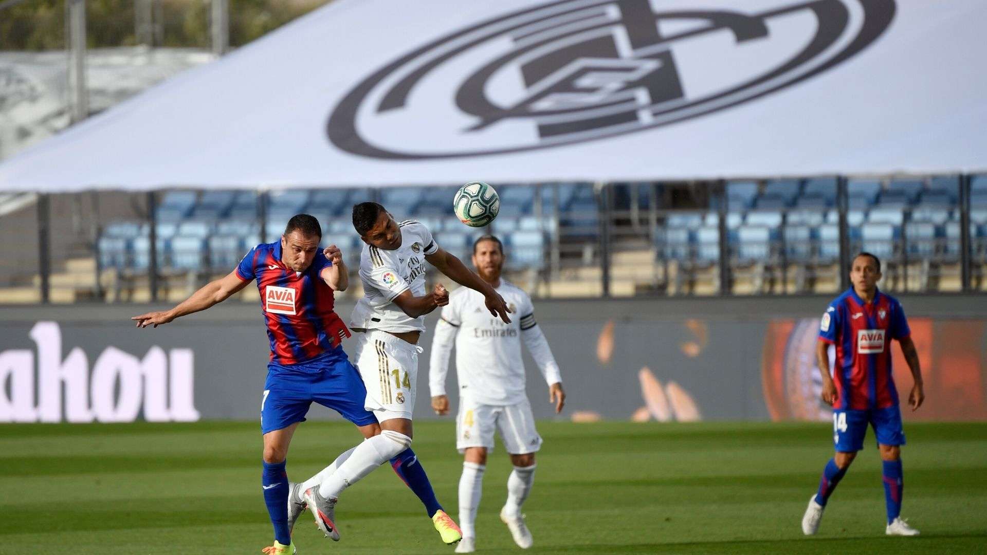 Real Madrid Eibar Casemiro Kike
