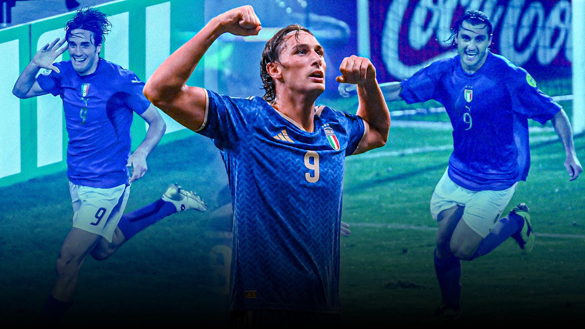 Pio Esposito Toni Vieri Italy GOAL HD