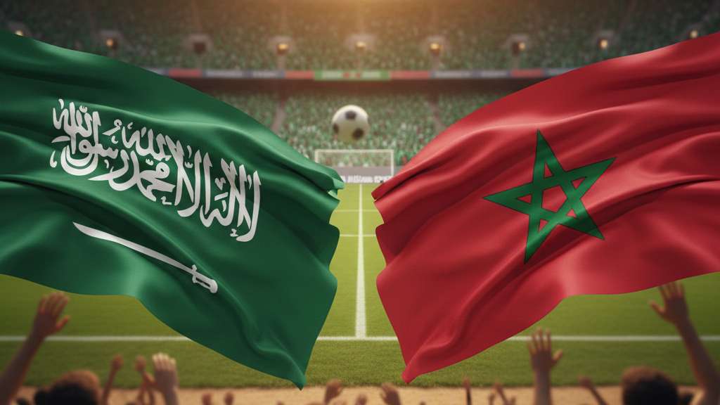 Saudi Arabia Morocco GOAL ONLY