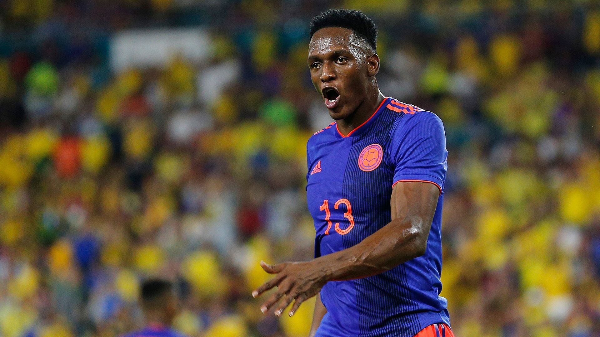 Yerry Mina Brasil Colombia Amistoso 06092019