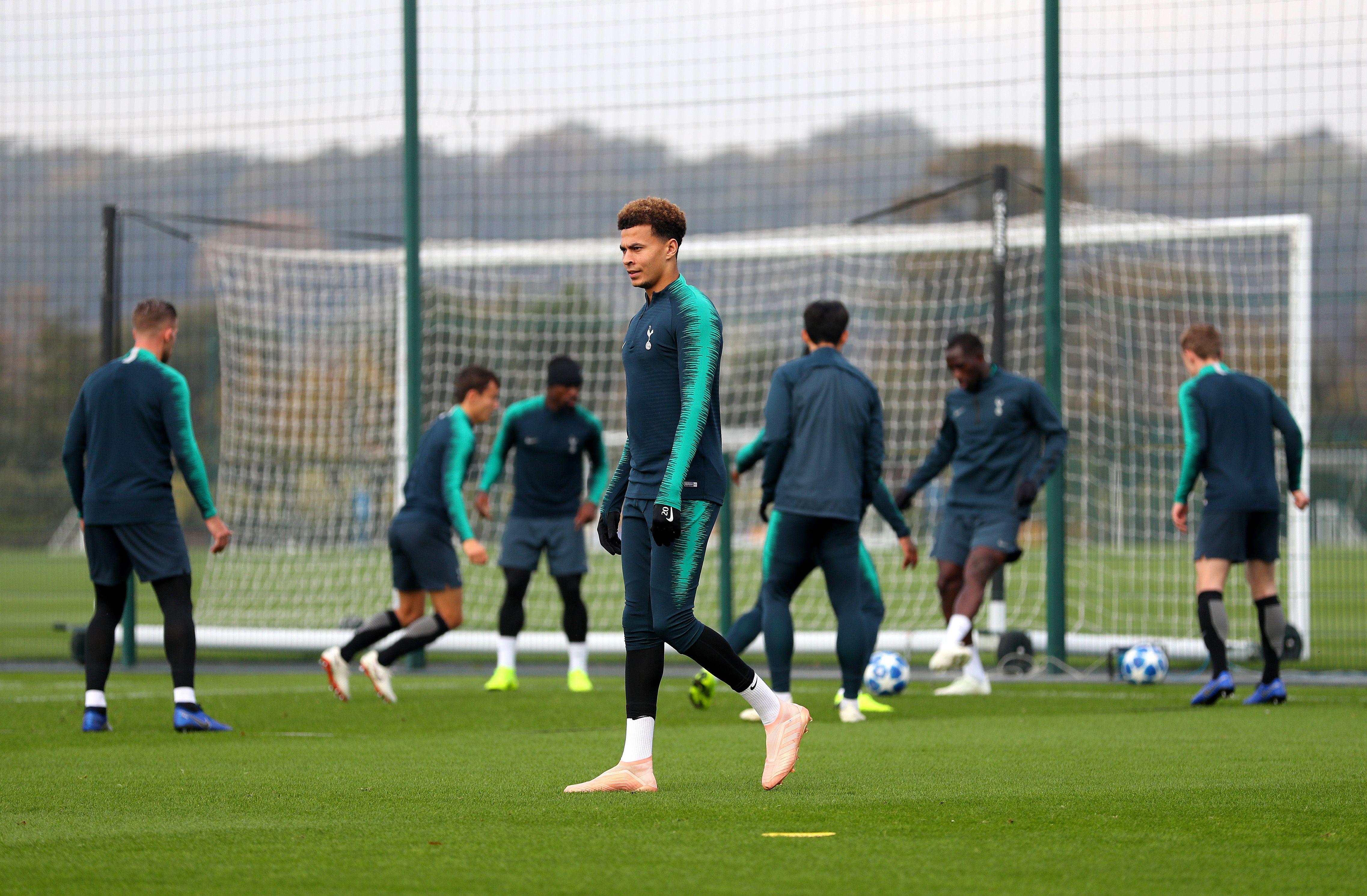 Dele Alli back to training