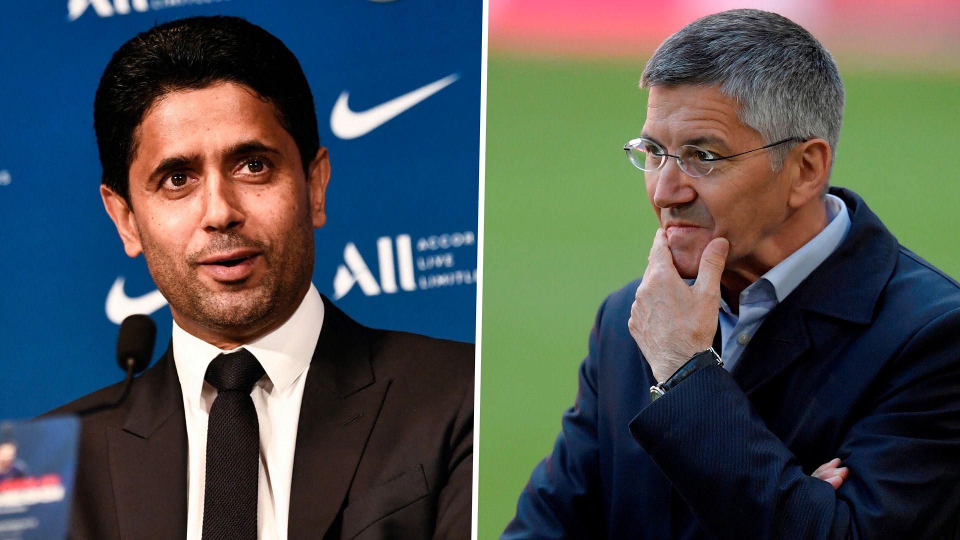 ONLY GERMANY GFX Nasser Al Khelaifi Herbert Hainer