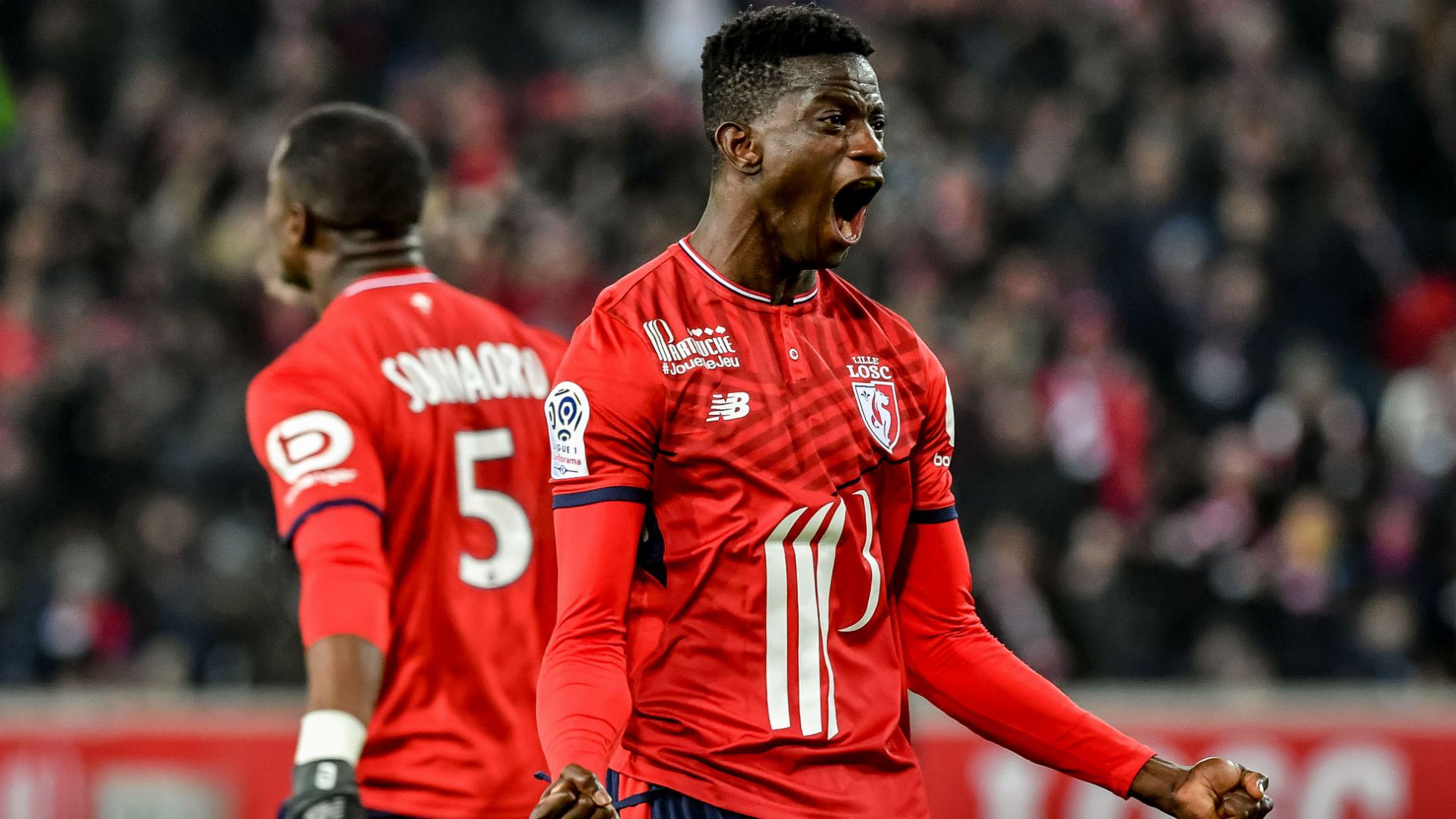 Nicolas Pepe Lille Toulouse Ligue 1 02122017