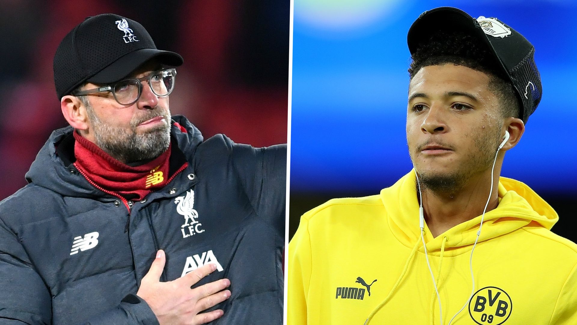 GFX Jürgen Klopp Jadon Sancho