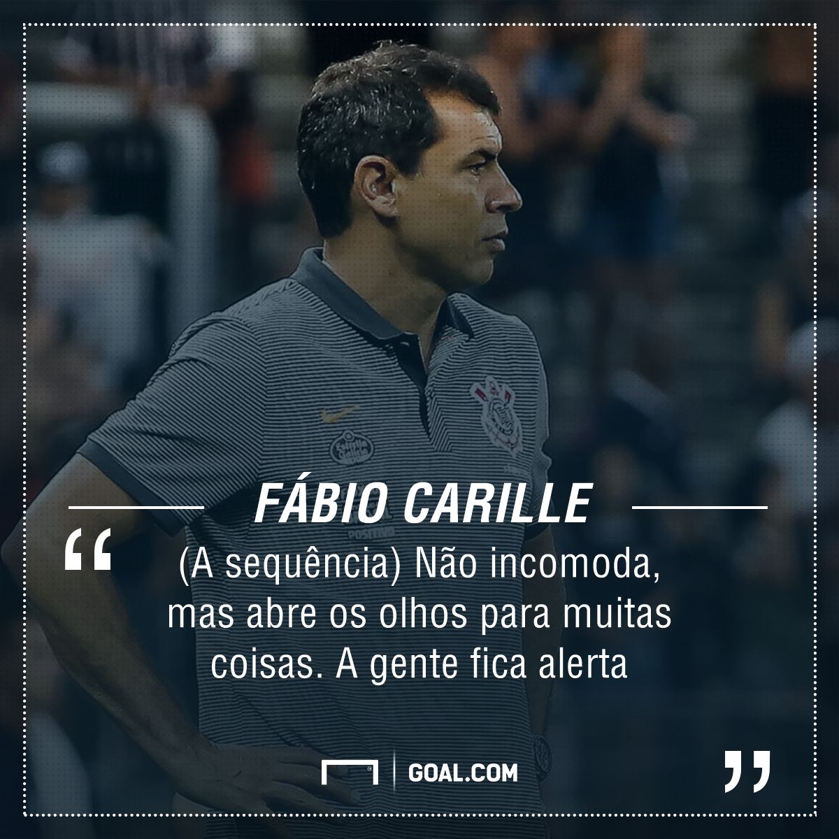 Fábio Carille PS - Corinthians - 6/05/2018