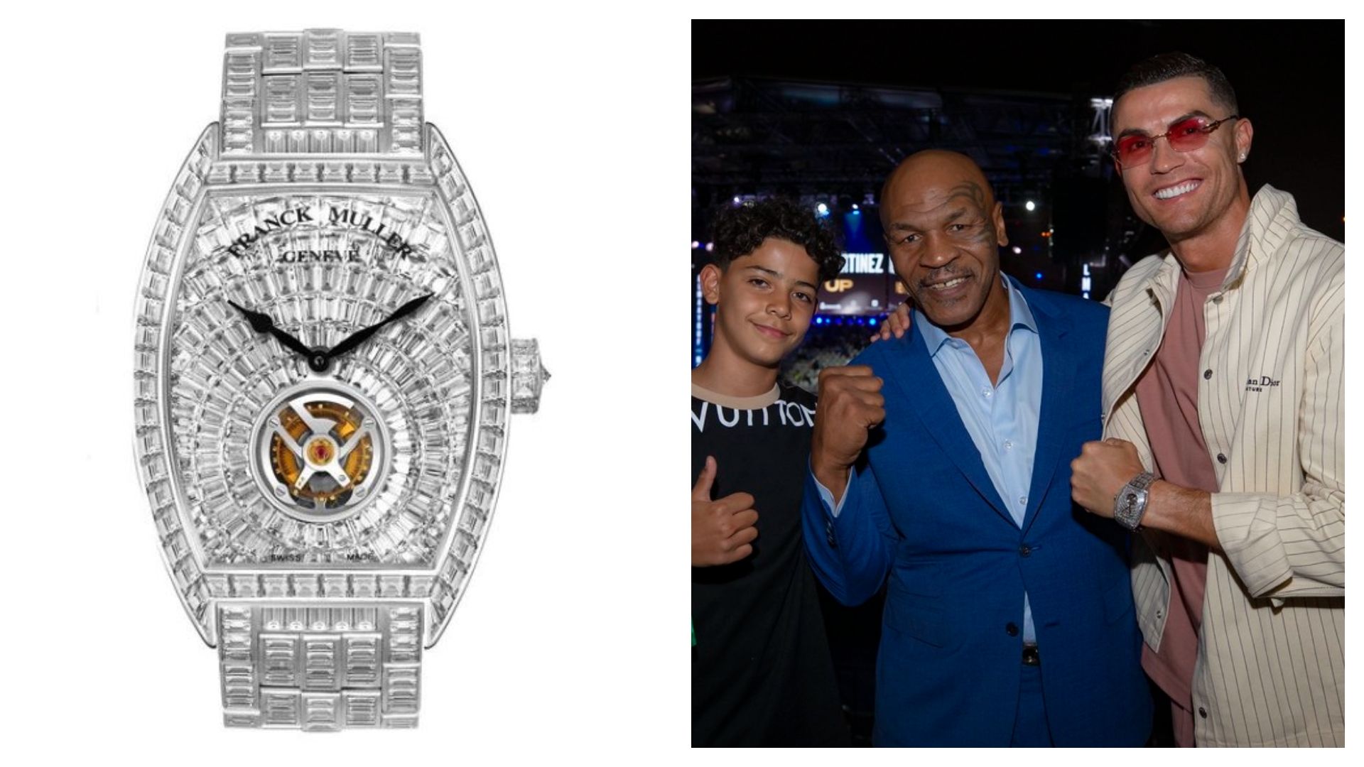 Cristiano Ronaldo -  Franck Muller Cintree Curvex Tourbillon 0001