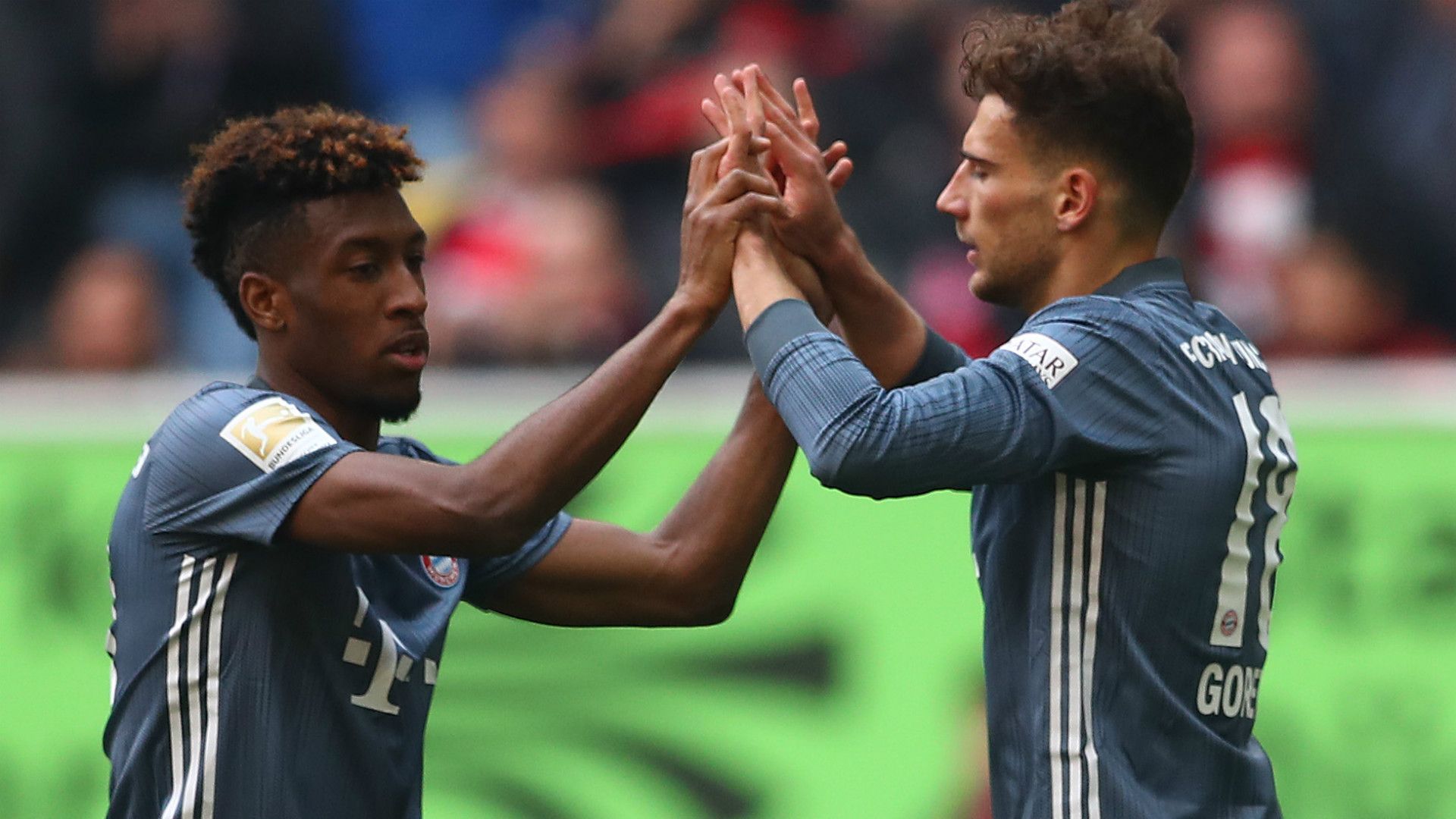KINGSLEY COMAN LEON GORETZKA BAYERN MÜNCHEN