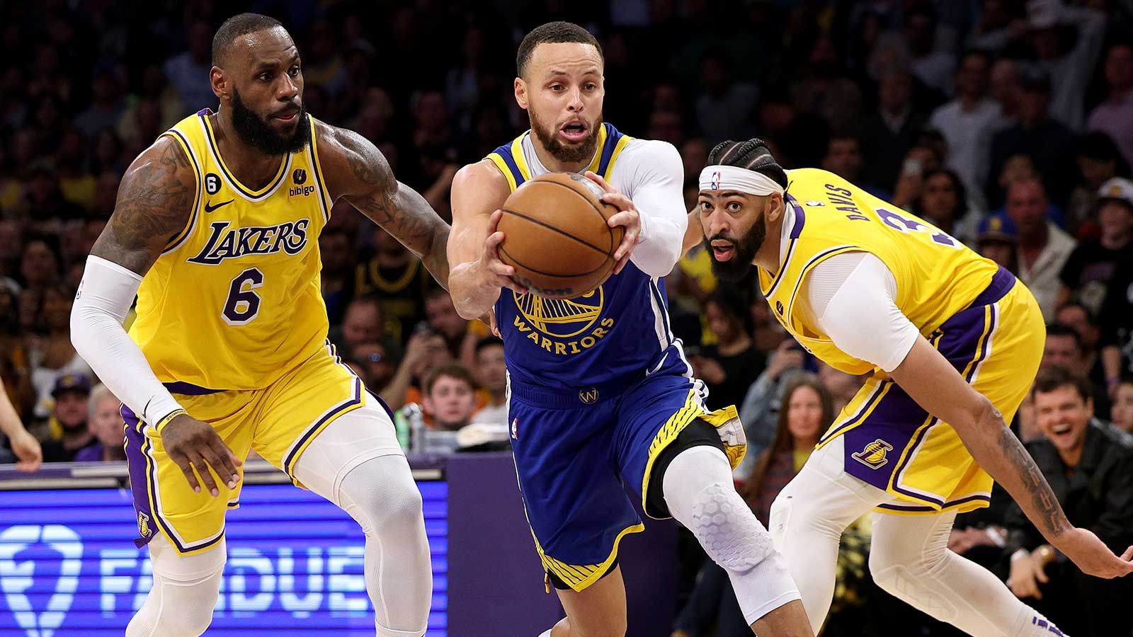 Curry LeBron AD