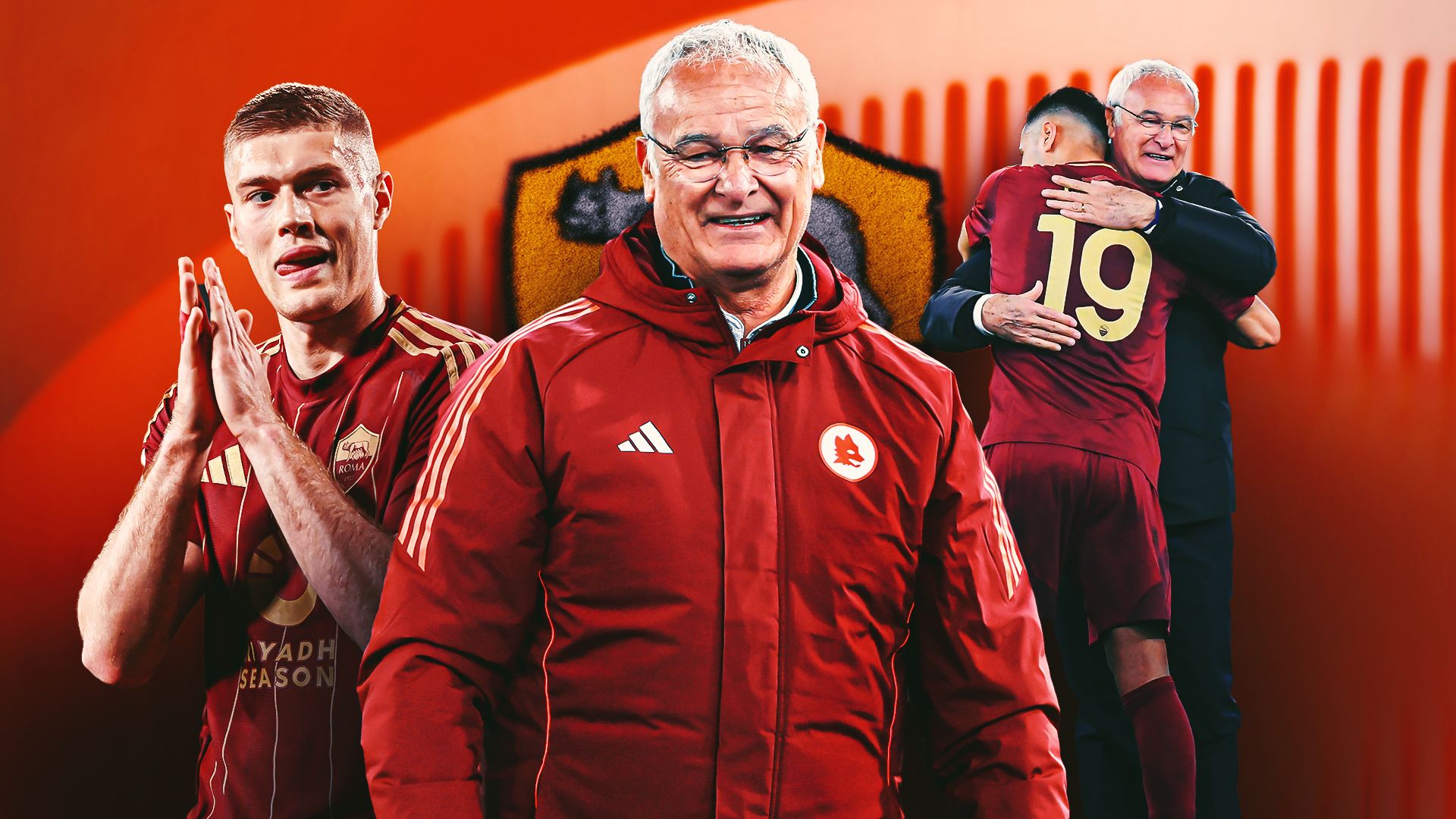 Claudio Ranieri Roma GFX