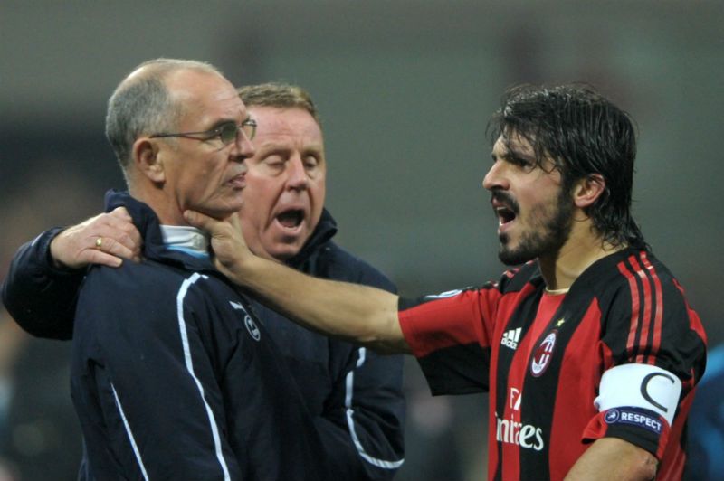 Joe Jordan and Gattuso February 2011