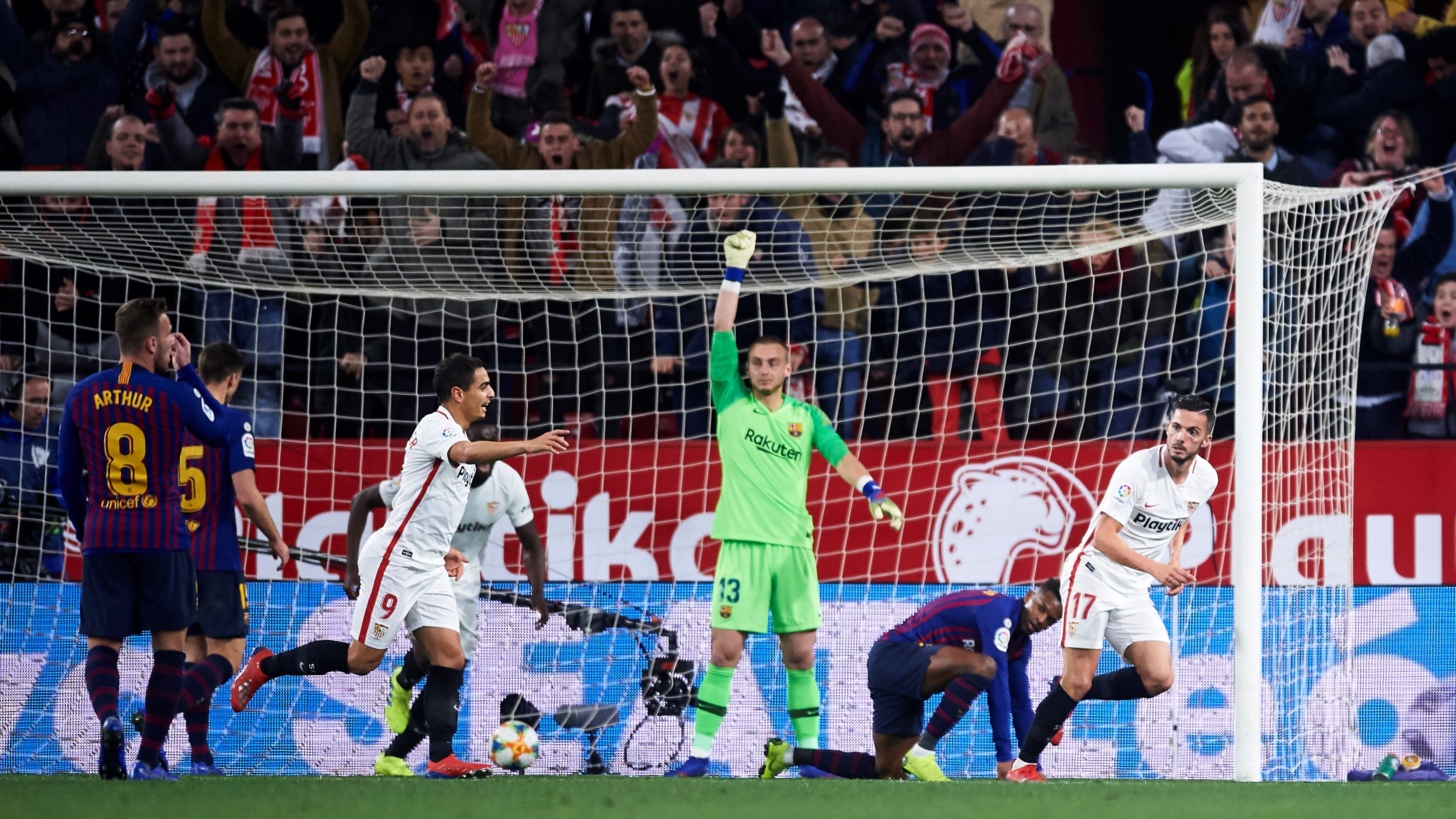 Pablo Sarabia Sevilla Barcelona Copa del Rey 23012019