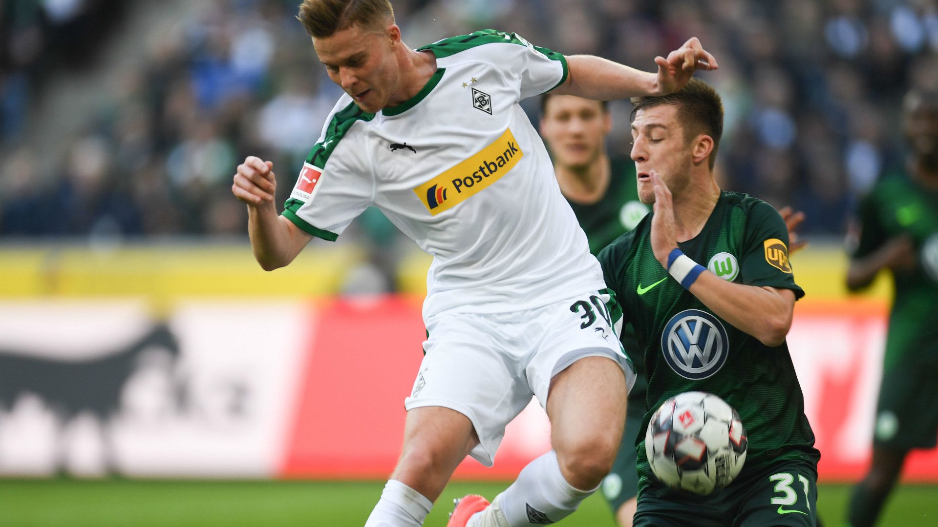 NICO ELVEDI BORUSSIA MÖNCHENGLADBACH ROBIN KNOCHE WOLFSBURG