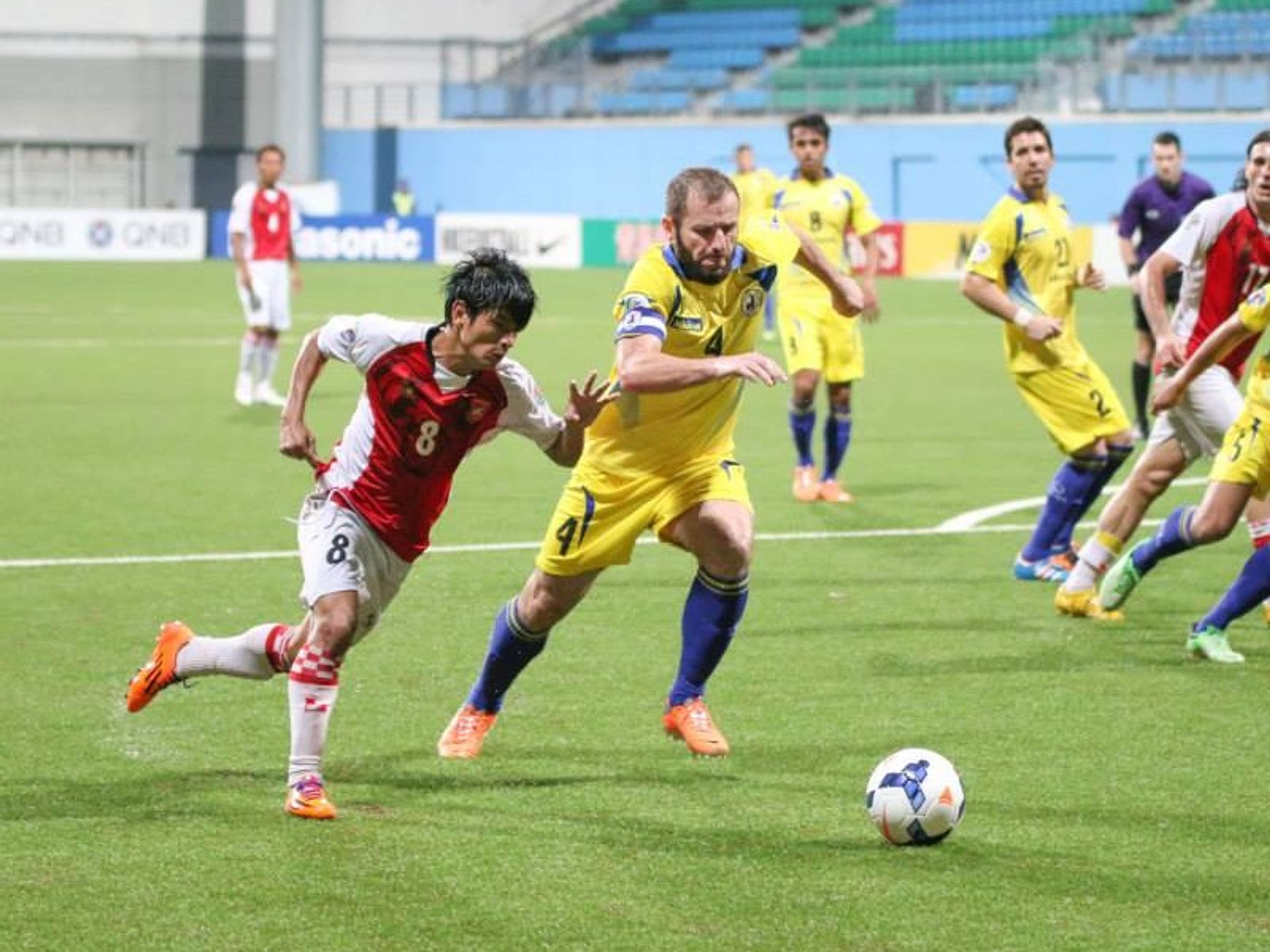 Khaing Htoo Mustafic Fahrudin Nay Pyi Taw Tampines Rovers AFCCup 22042014
