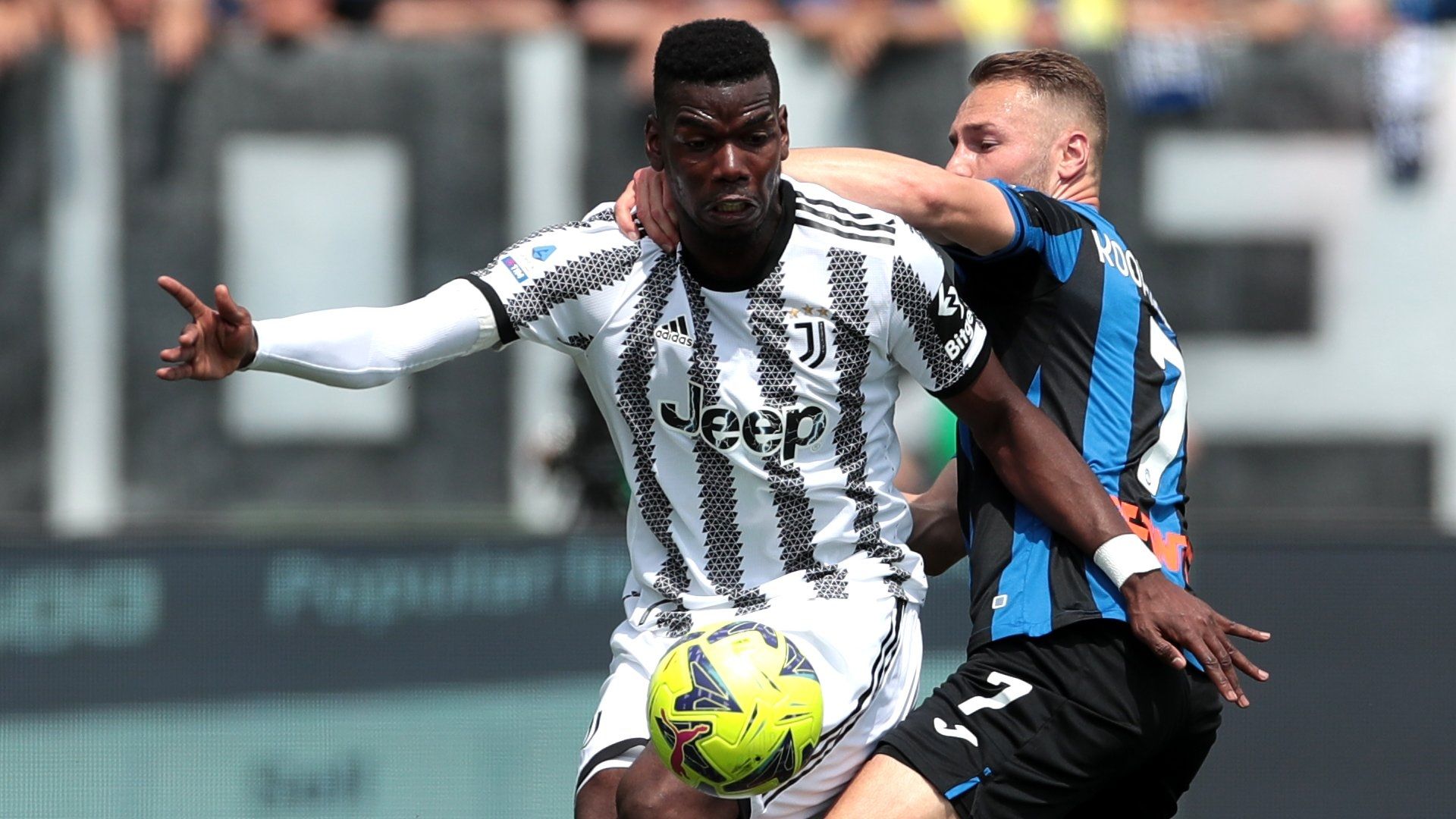 Paul Pogba Teun Koopmeiners Juventus Atalanta 2022-23