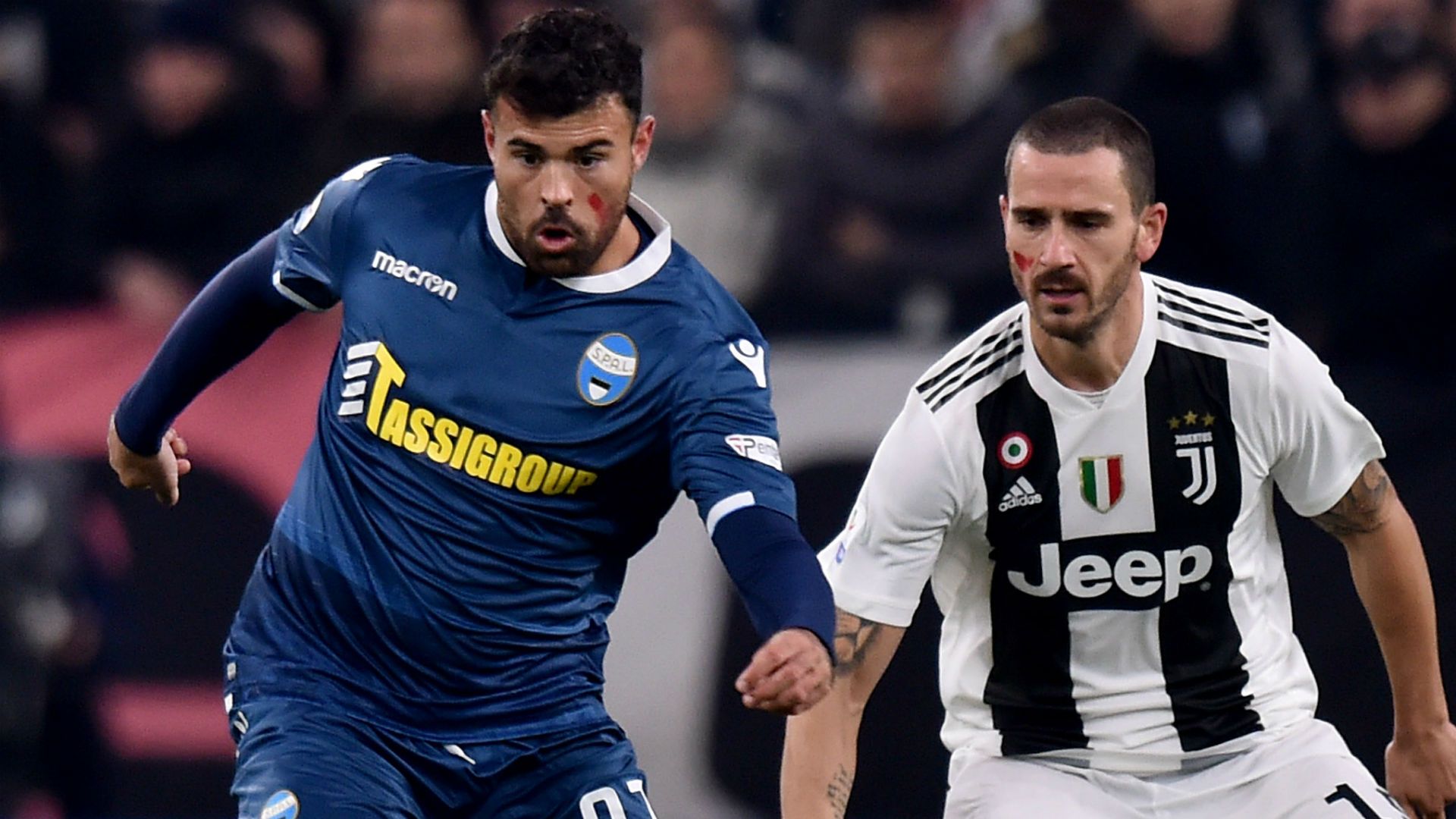 Bonucci Petagna Juventus SPAL Serie A
