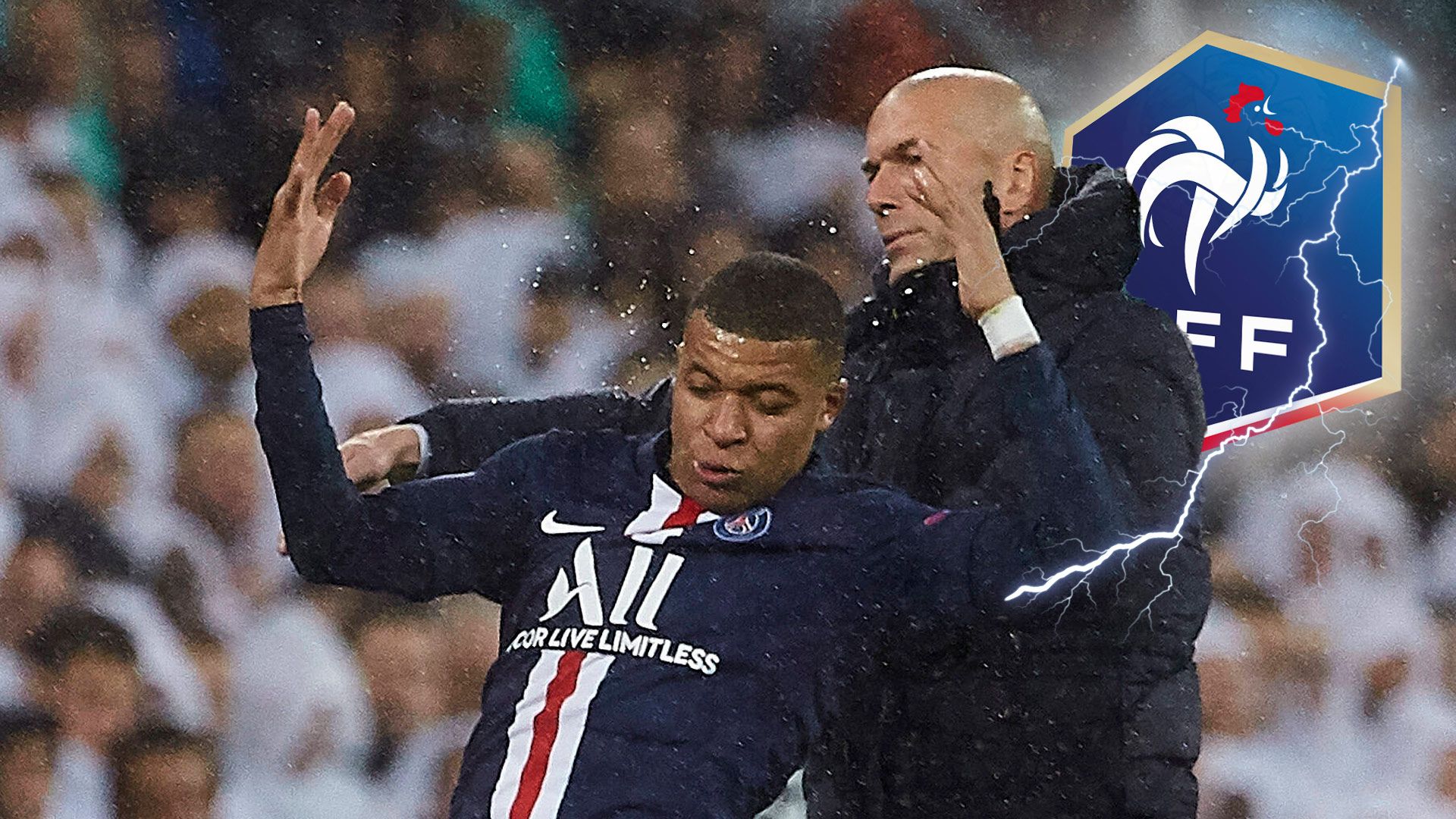 GER ONLY Zidane Mbappe Frankreich GFX