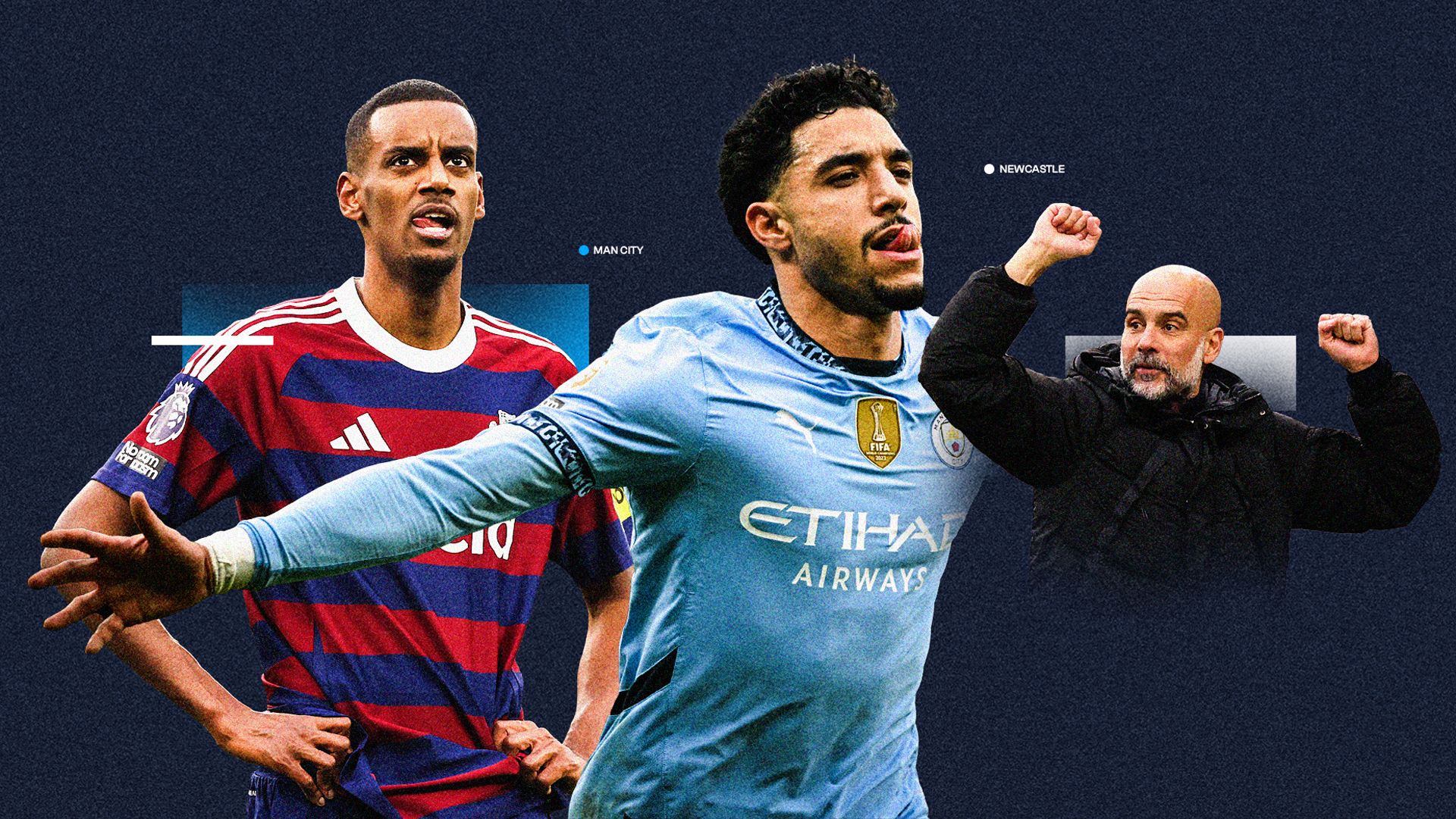 Man City player ratings GFX