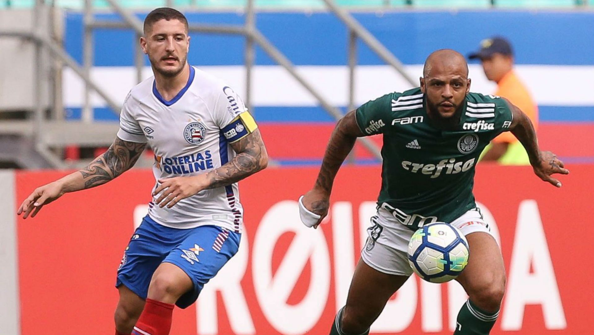 160918 Zé Rafael Felipe Melo Bahía Palmeiras