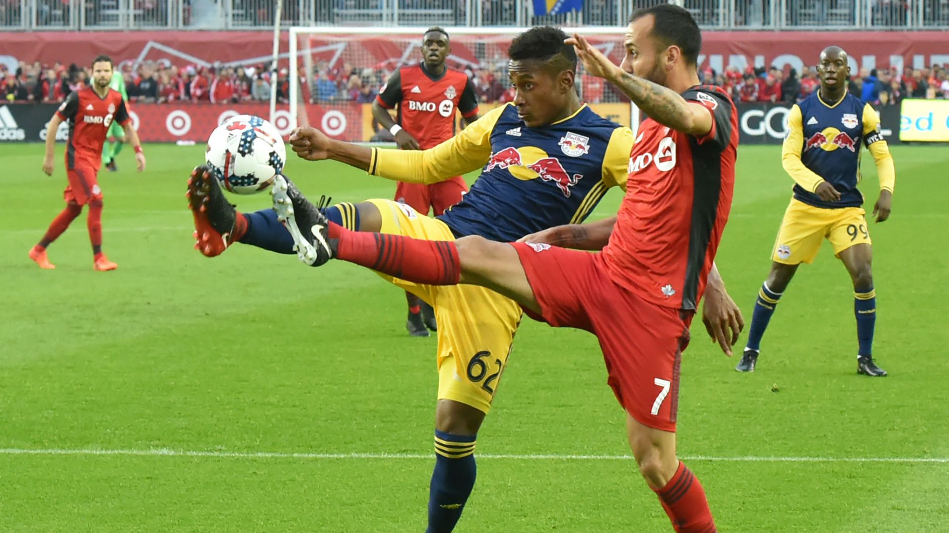 Michael Amir Murillo Victor Vazquez Toronto FC New York Red Bulls MLS