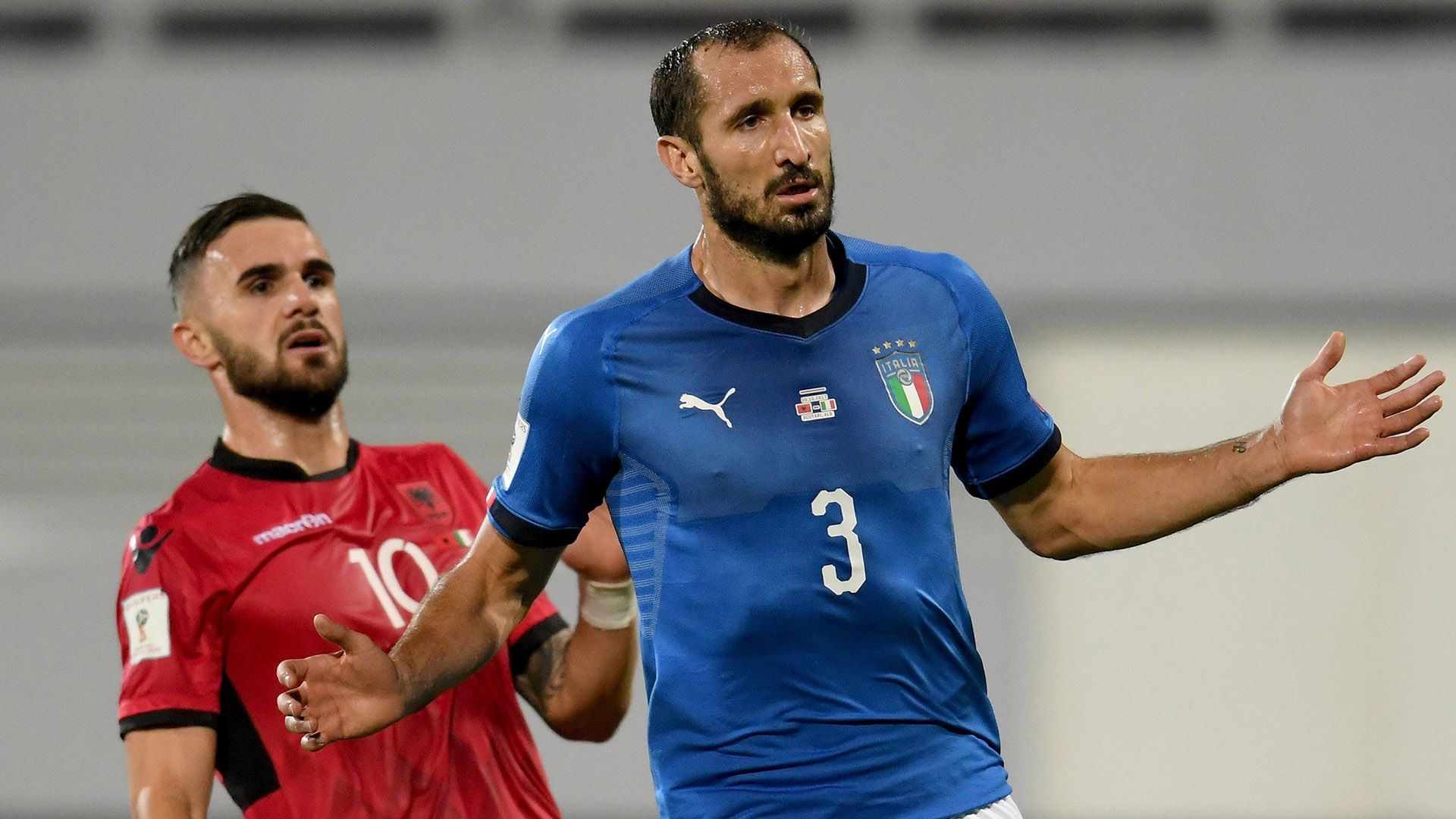 Giorgio Chiellini Albania Italy