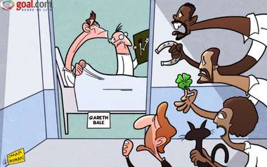 Cartoon:Bale Injured