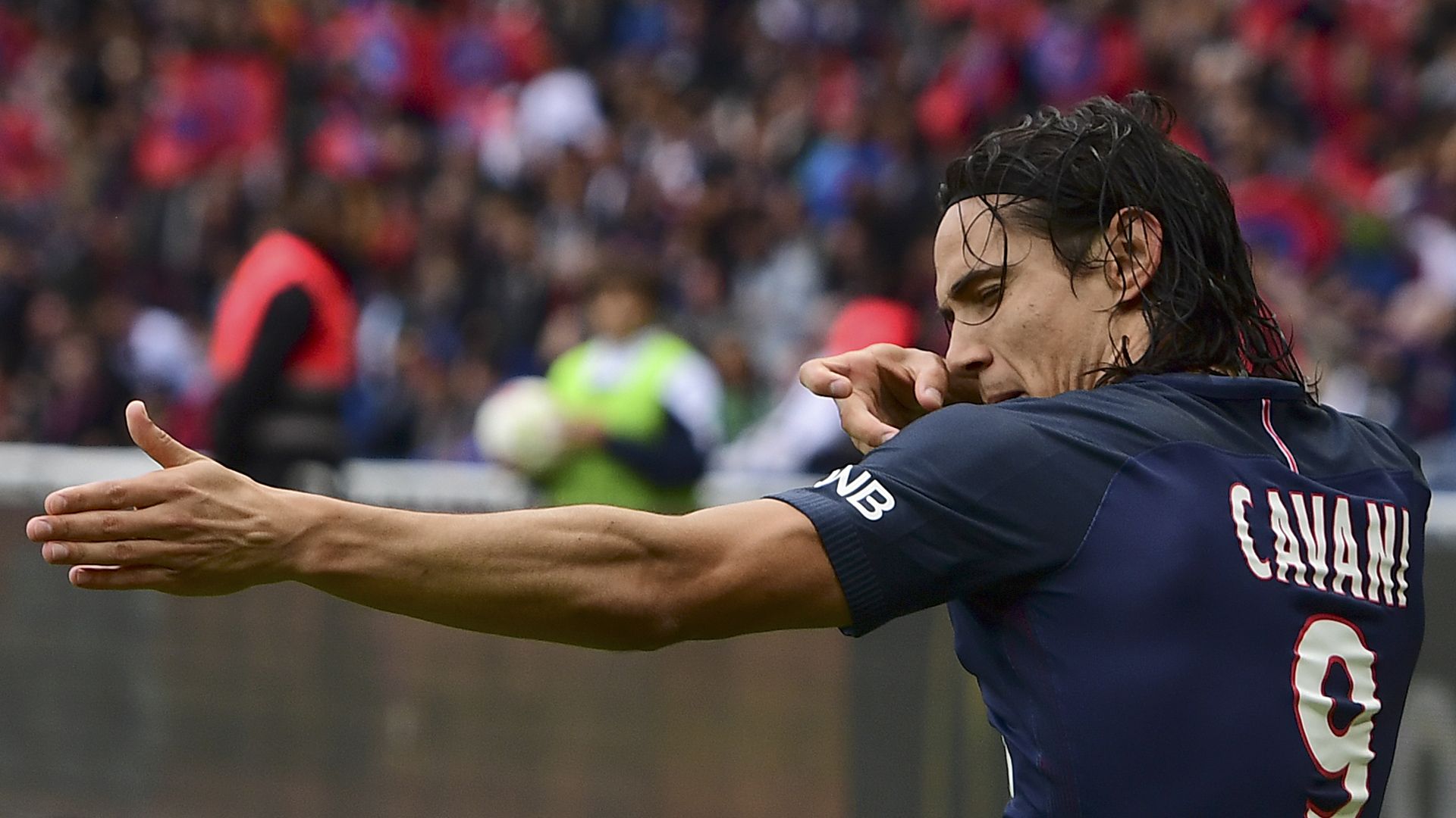 Edinson Cavani PSG Ligue 1 01102016