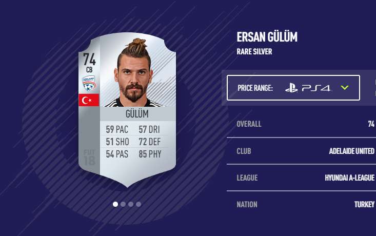 Ersan Gulum FIFA 18