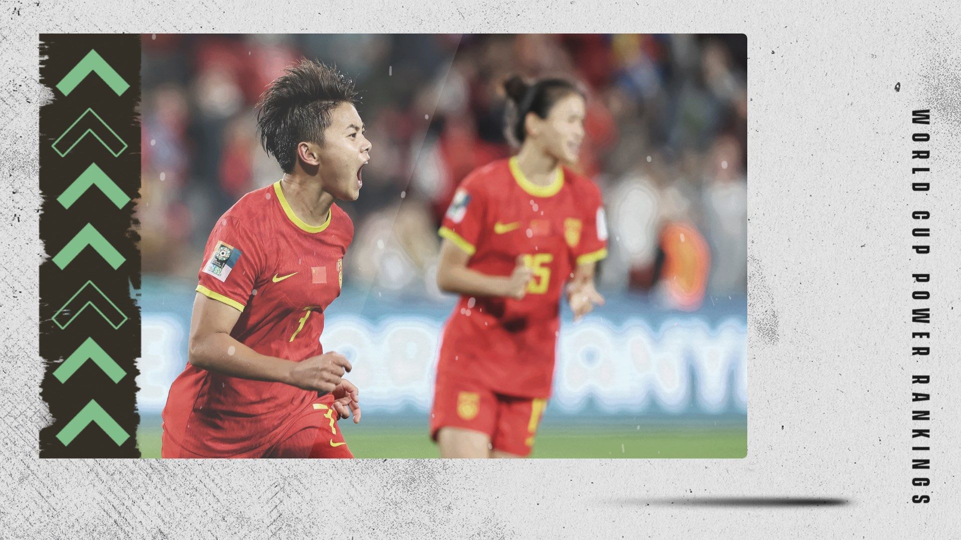 China World Cup power rankings up