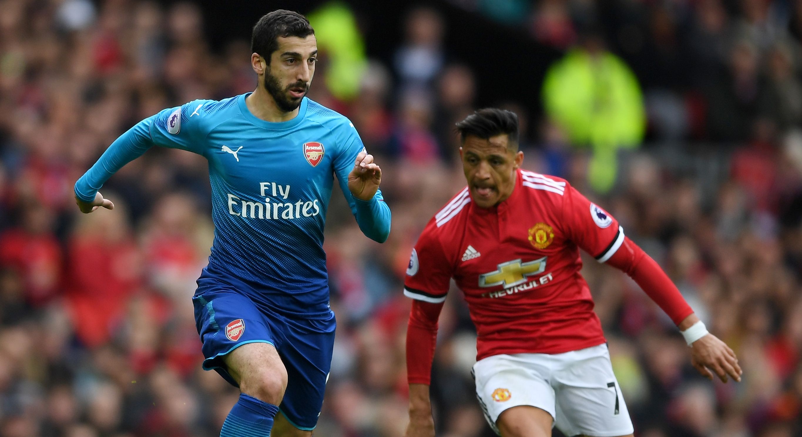 Henrikh Mkhitaryan Alexis Sanchez Manchester United Arsenal