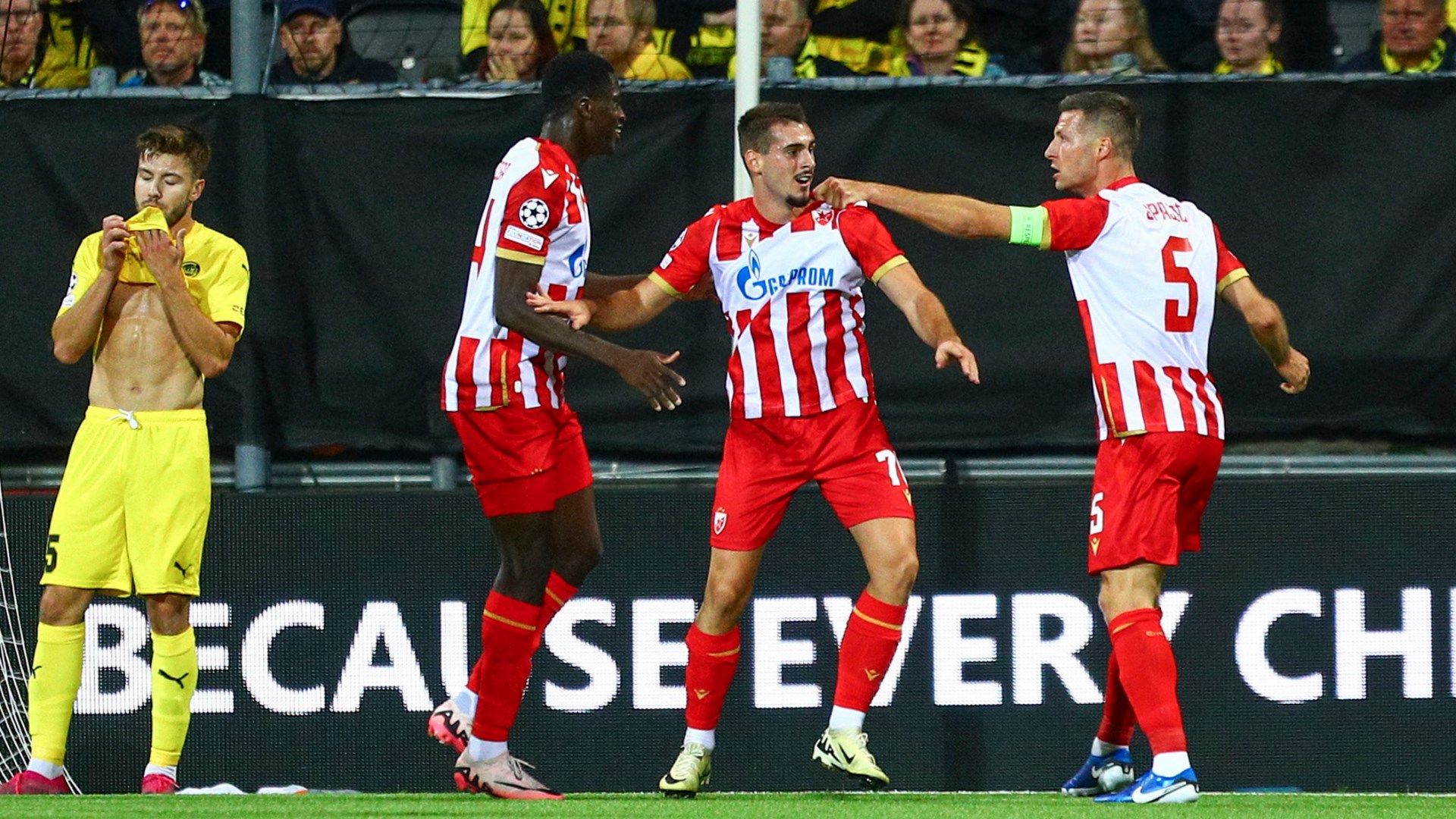 Ognjen Mimovic Red Star Belgrade Bodo/Glimt Champions League 2024-25