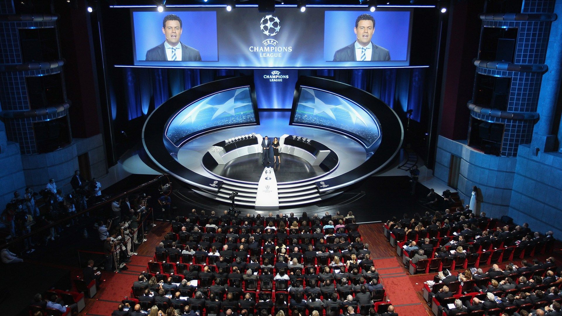 UCL Draw Grimaldi Forum