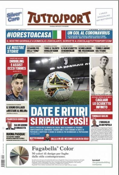 12 April Tuttosport