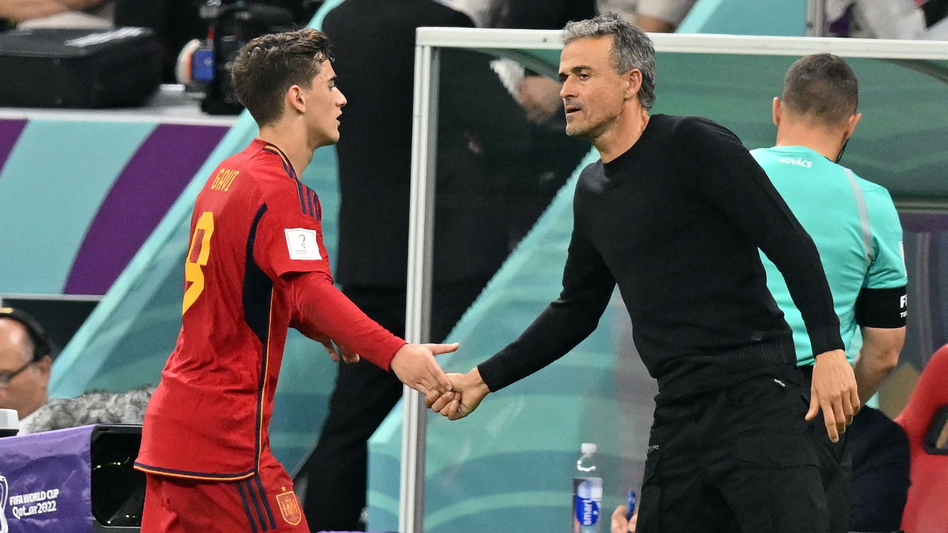 Gavi Luis Enrique Spain Germany World Cup Qatar 2022