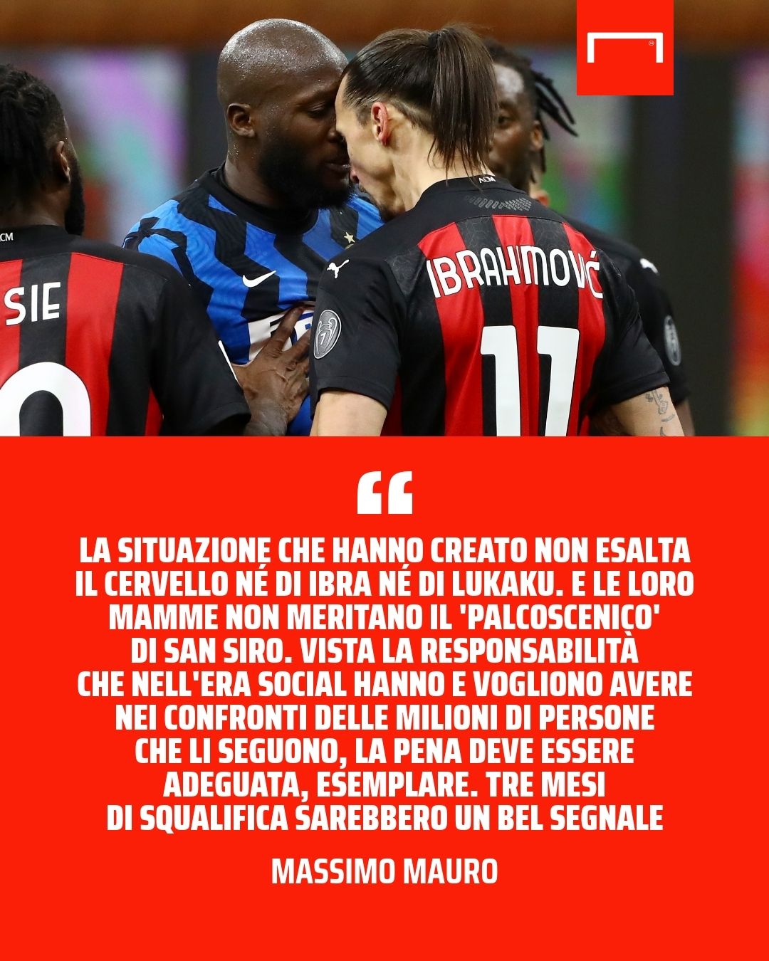 PS Mauro su Ibra-Lukaku