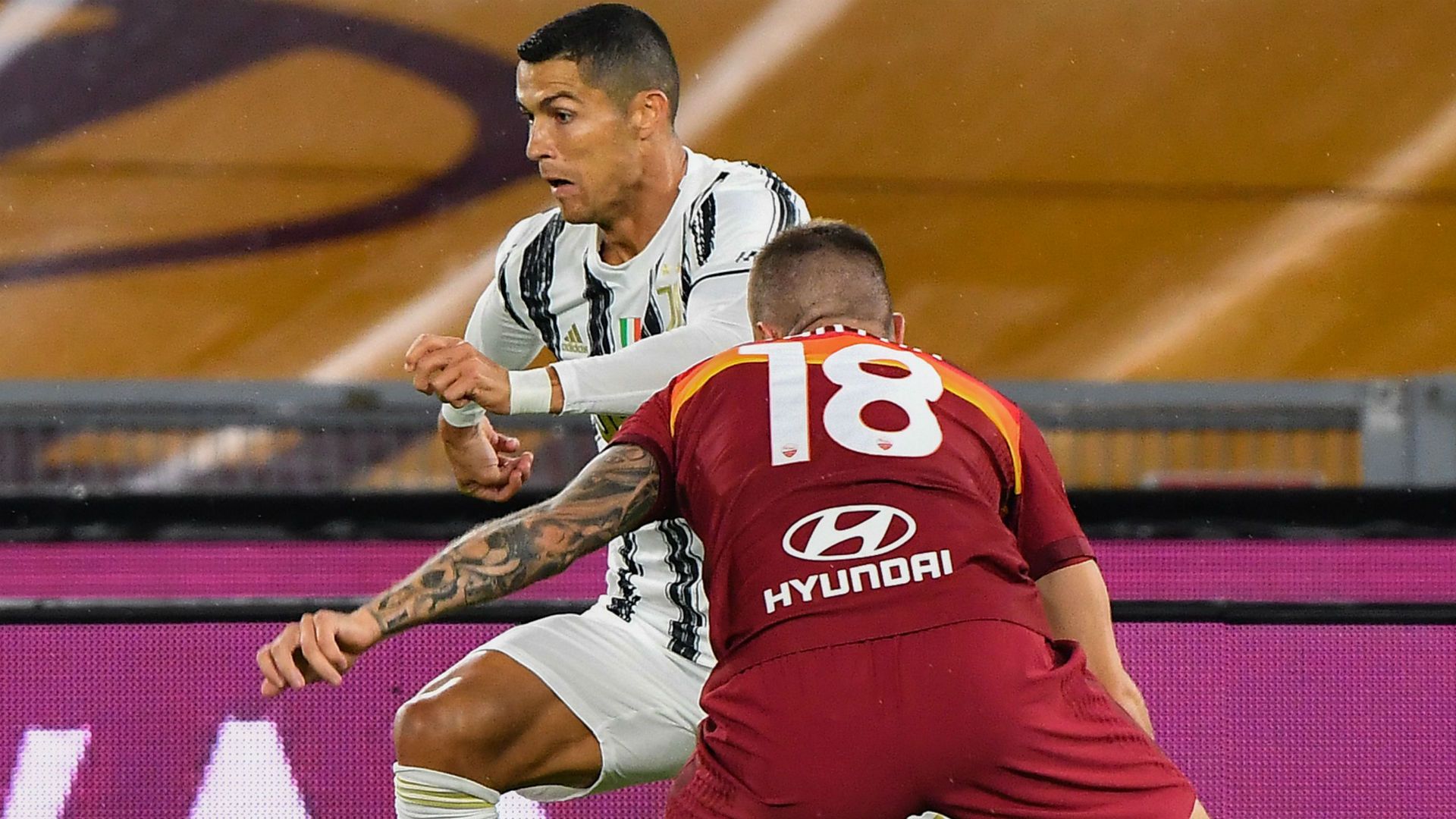 Cristiano Ronaldo Roma Juventus Serie A